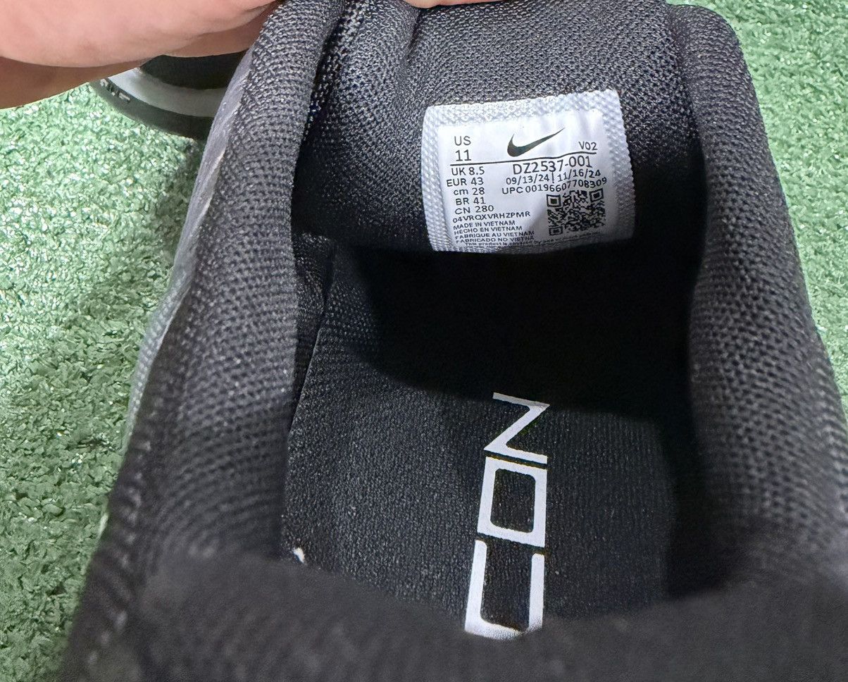 Nike Nike Women's Metcon9 Lace Up Training Shoes Black/Smoke Grey Size US 11 / IT 41 - 7 Thumbnail