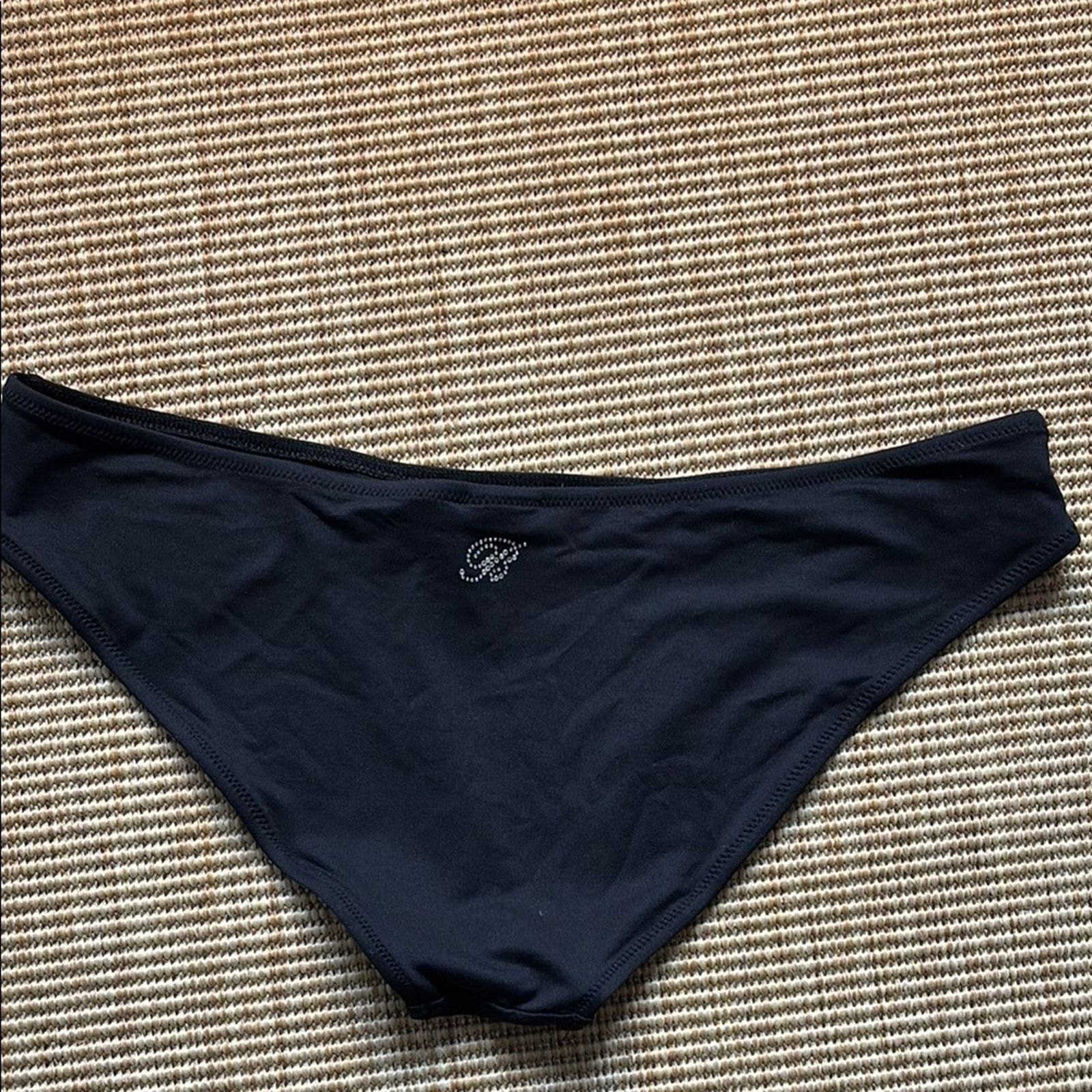 Blumarine NWT Blumarine Black Triangle Bikini Set Swimwear Size L Size ONE SIZE - 7 Thumbnail