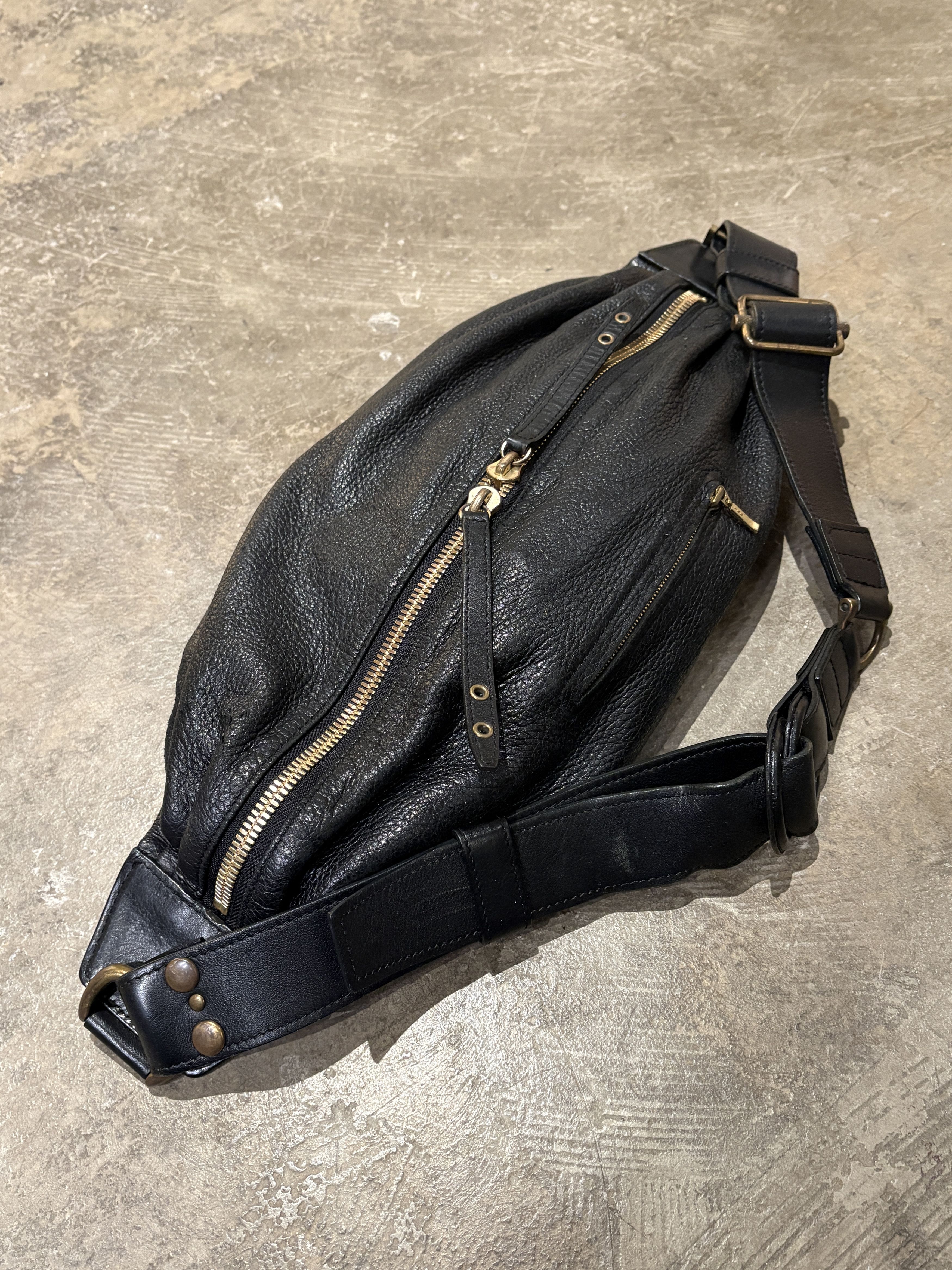 MasterPiece Master-piece vinterks Leather Body Bag Japanese Archive y2k Size ONE SIZE - 2 Thumbnail