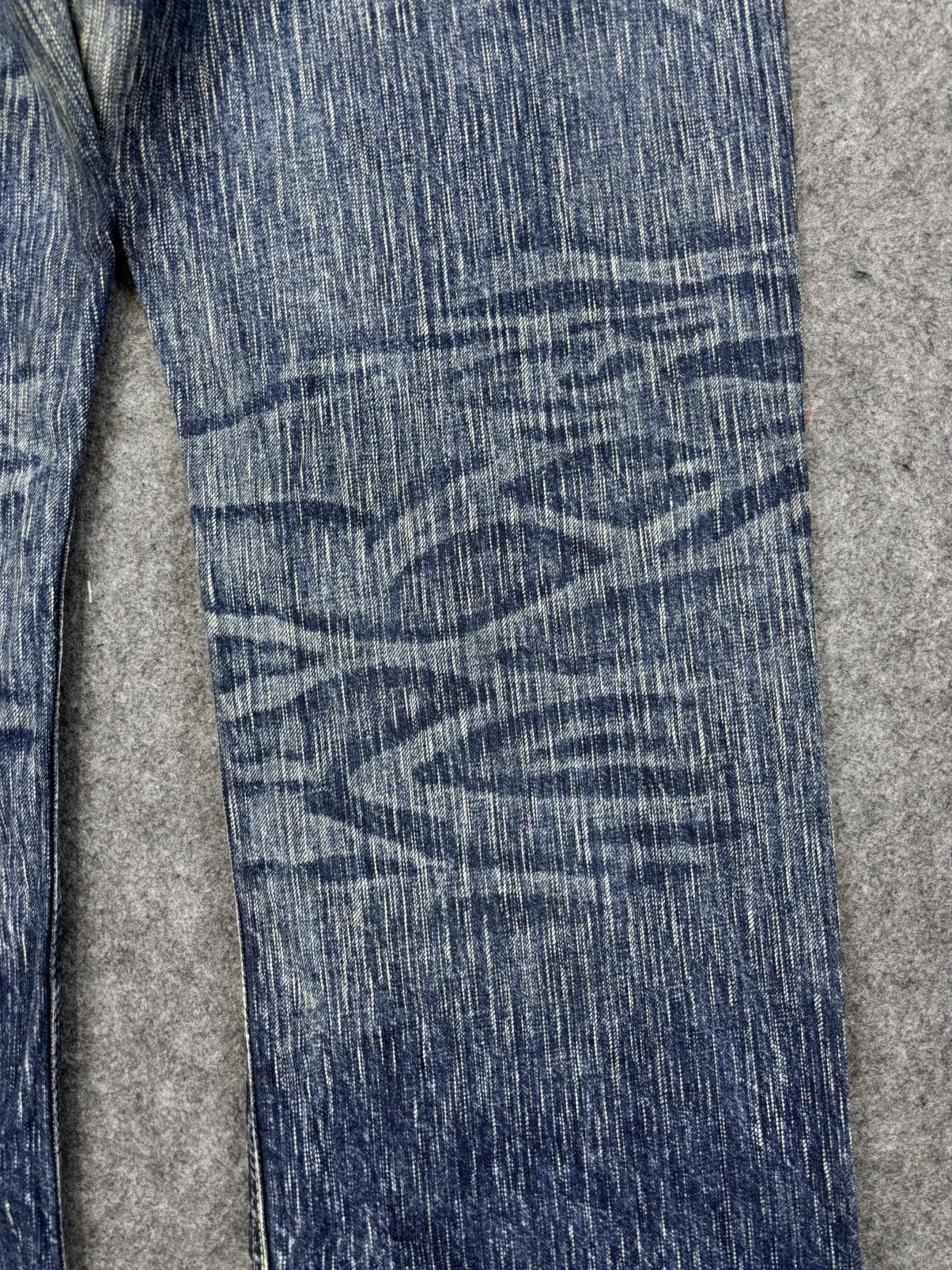 Edwin Flare Edwin 503 Sandy Style Crazy Fades Denim F922 Size US 35 - 13 Thumbnail