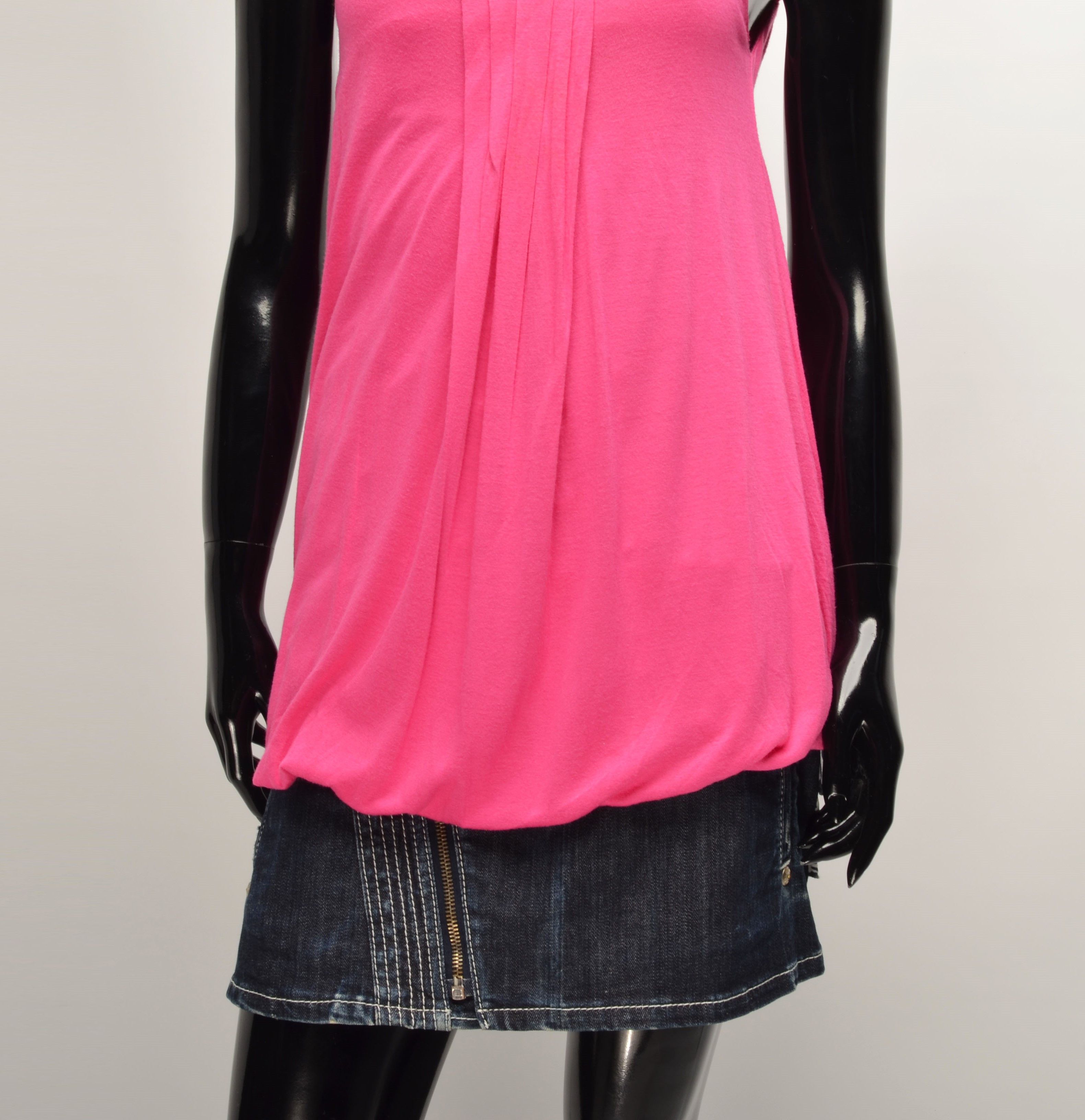 Miss Sixty × Vintage Vintage Miss Sixty Y2K Pink Bubble Tunic Top Size S / US 4 / IT 40 - 3 Thumbnail