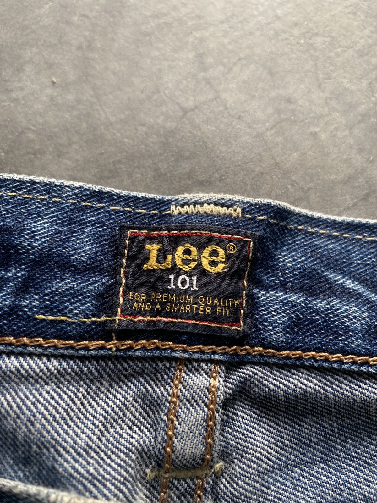 Lee × Vintage Vintage lee 101 selvedge denim Size US 33 - 8 Thumbnail