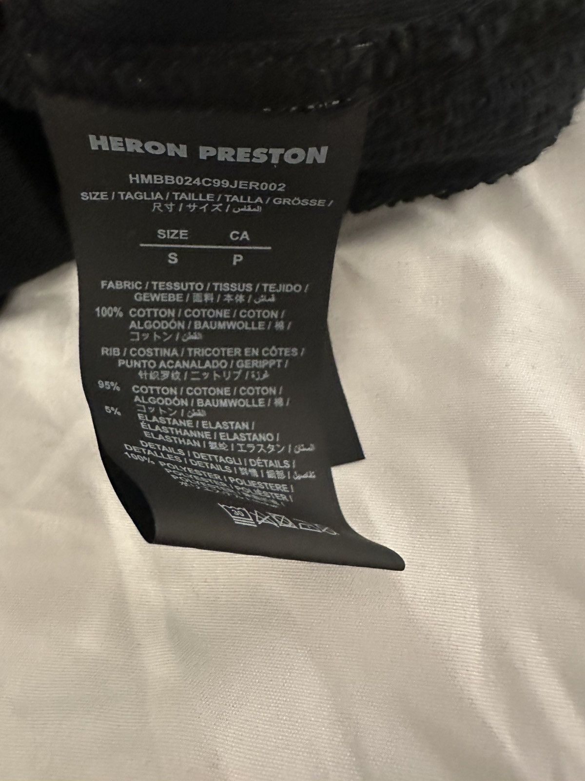 Heron Preston HERON PRESTON Size US S / EU 44-46 / 1 - 5 Thumbnail