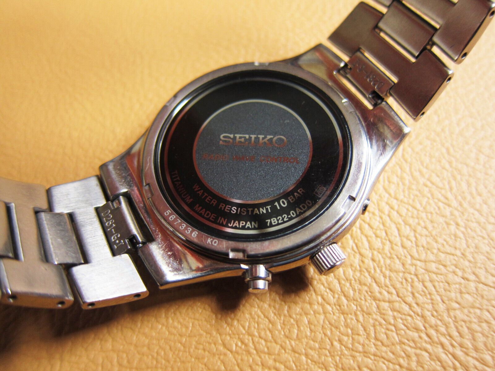 Seiko SEIKO 7B42-0AD0 Solar RadioWave Control Titanium Men's Watch Size ONE SIZE - 7 Thumbnail