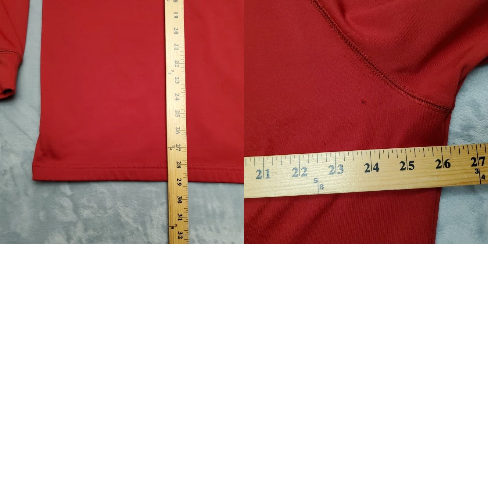 Vintage Columbia Shirt Mens XL Red Long Sleeve Pullover Crewneck Outdoor Performance Sweatshirt Mock Fleece Moisture Wicking Breathing Size US XL / EU 56 / 4 - 9 Thumbnail