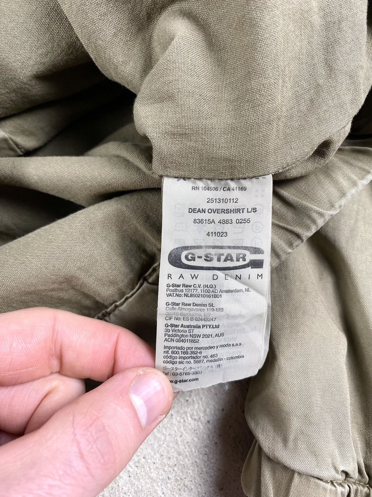 G-Star Vintage 90's G-Star Raw Jacket Military Pocket Archival Size US L / EU 52-54 / 3 - 19 Thumbnail