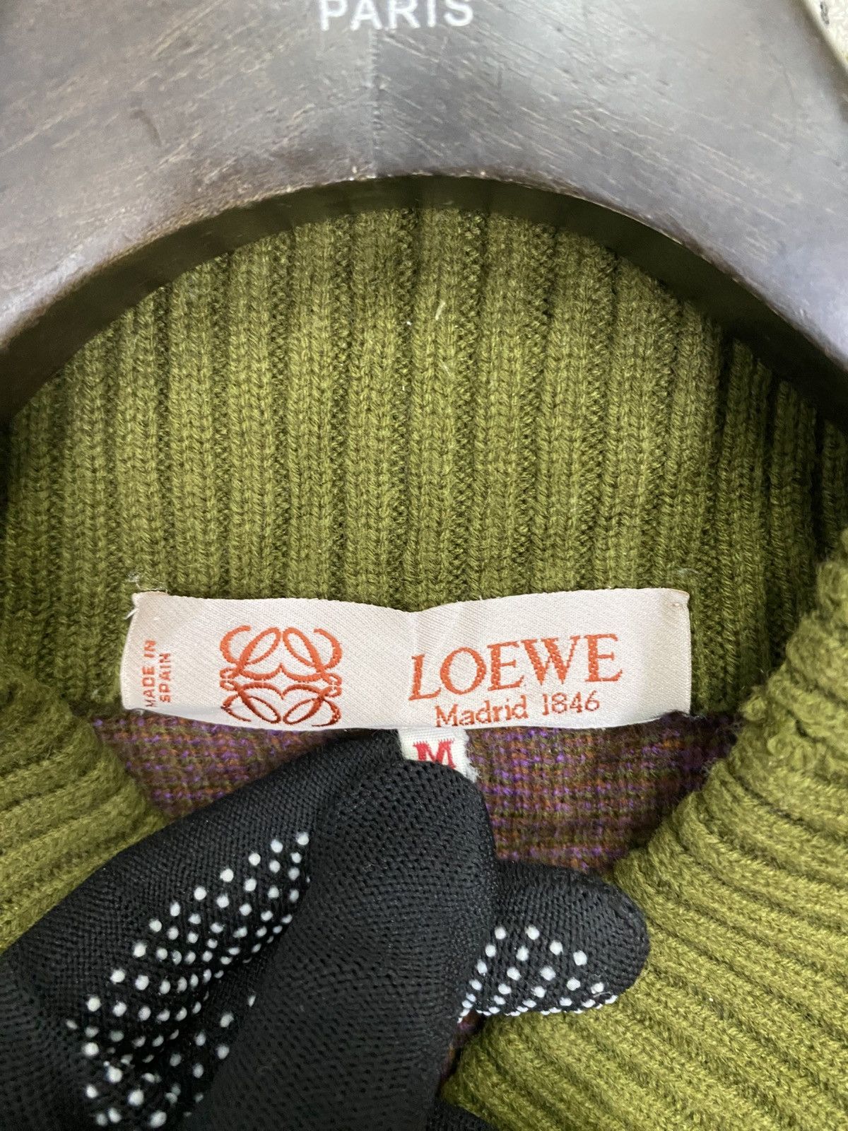 Loewe 🔥RARELY🔥Vintage loewe madrid 1846 cable knit wool sweater Size US M / EU 48-50 / 2 - 9 Thumbnail