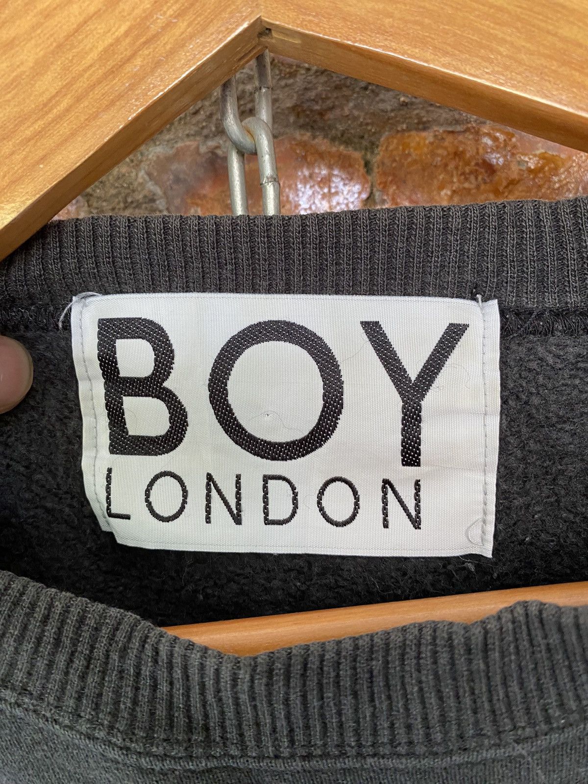 Boy London 1990s 🔥 Boy London Cross sweatshirt Made in Japan Size US S / EU 44-46 / 1 - 11 Thumbnail