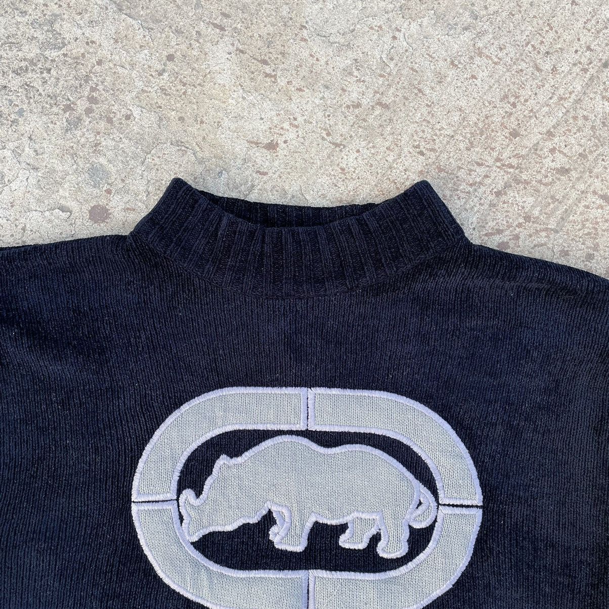 Ecko Unltd. × Vintage Vintage Ecko Unl TD Knit Sweater Rap Logo Y2K 90s USA Size US XL / EU 56 / 4 - 6 Thumbnail