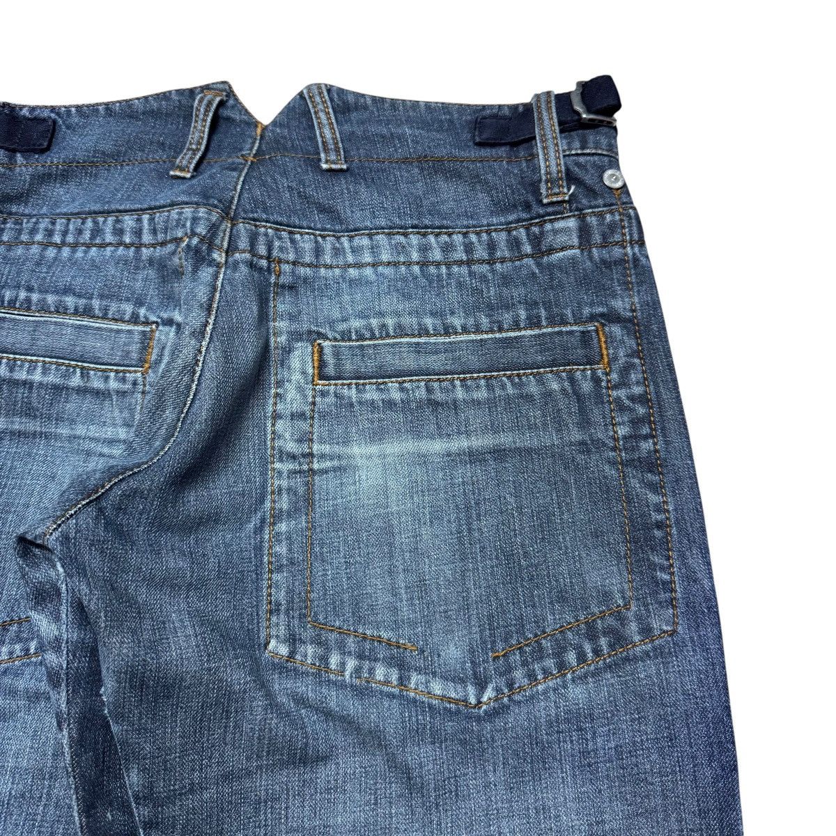Dirk Bikkembergs Dirk Bikkembergs Military Denim Jeans Size US 30 / EU 46 - 12 Thumbnail