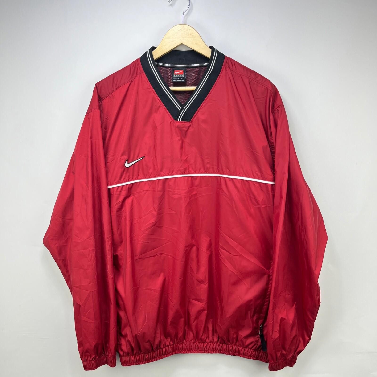 Nike Vintage 90s Nike Swoosh Pullover Windbreaker Jacket Medium Size US M / EU 48-50 / 2 - 1 Thumbnail
