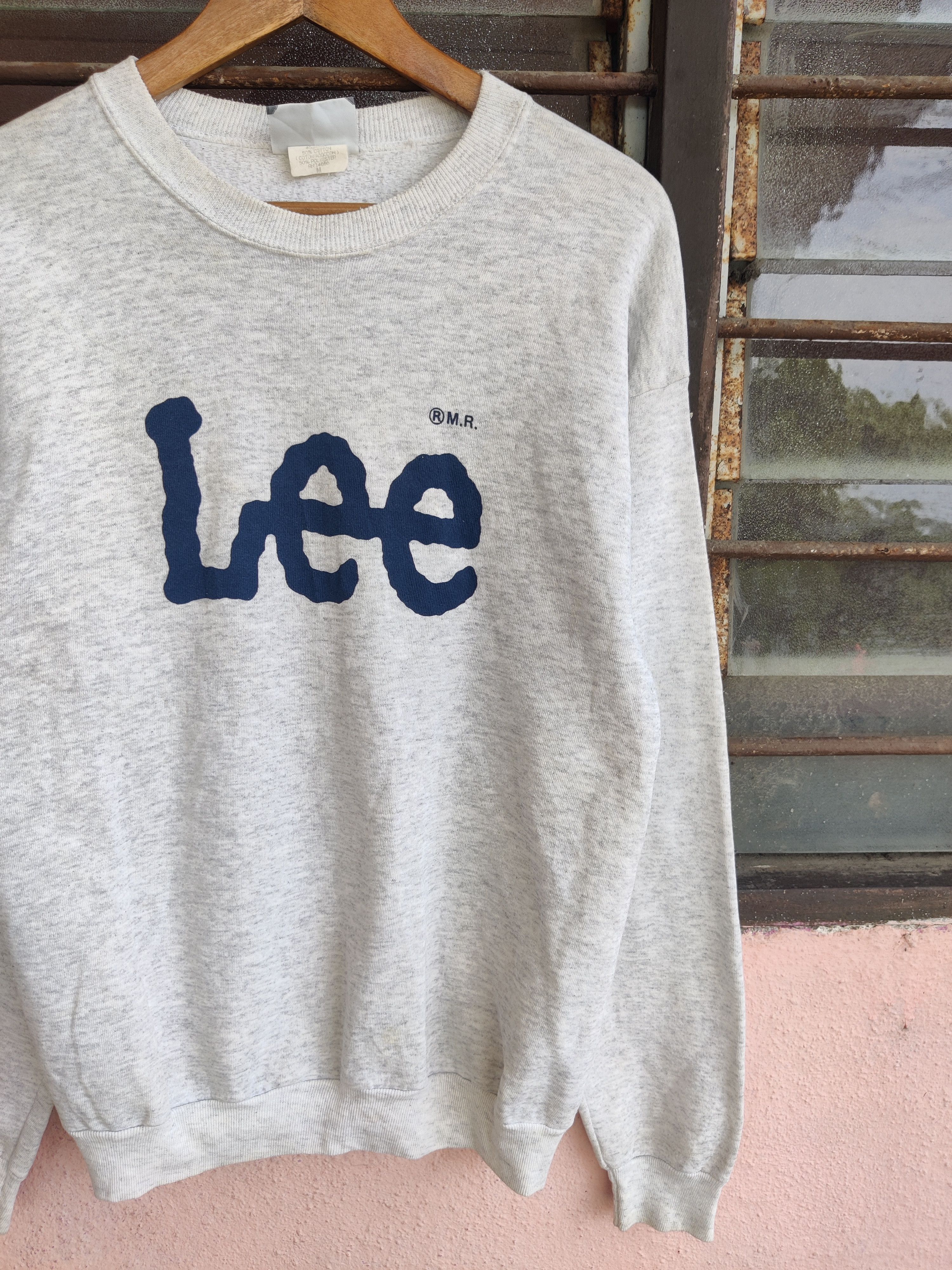 Lee Vintage Archival 90's Lee Big Logo Crewneck Sweatshirt Size US M / EU 48-50 / 2 - 3 Thumbnail