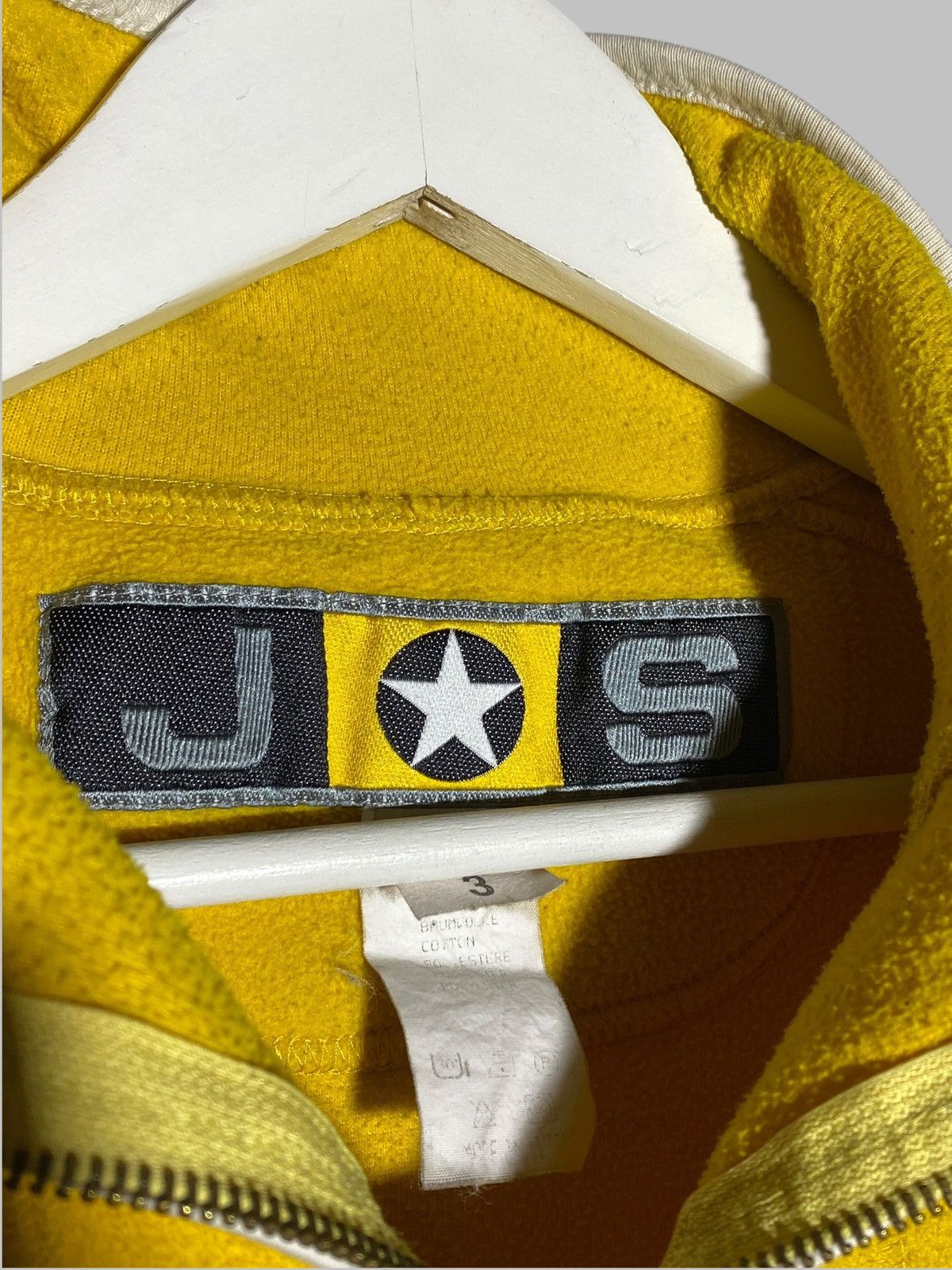 JET SET Vintage Jet Set Fleece Pullover Ski Sweater Rare Yellow Size US L / EU 52-54 / 3 - 7 Thumbnail