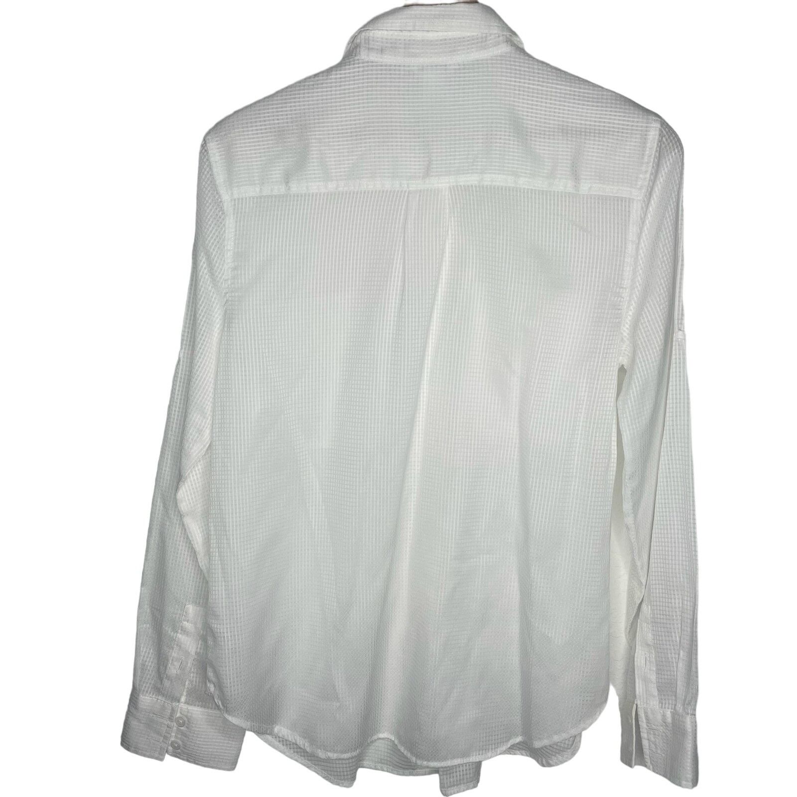 Calvin Klein Calvin Klein Long Sleeve Grid Texture Button Down Size US M / EU 48-50 / 2 - 3 Thumbnail