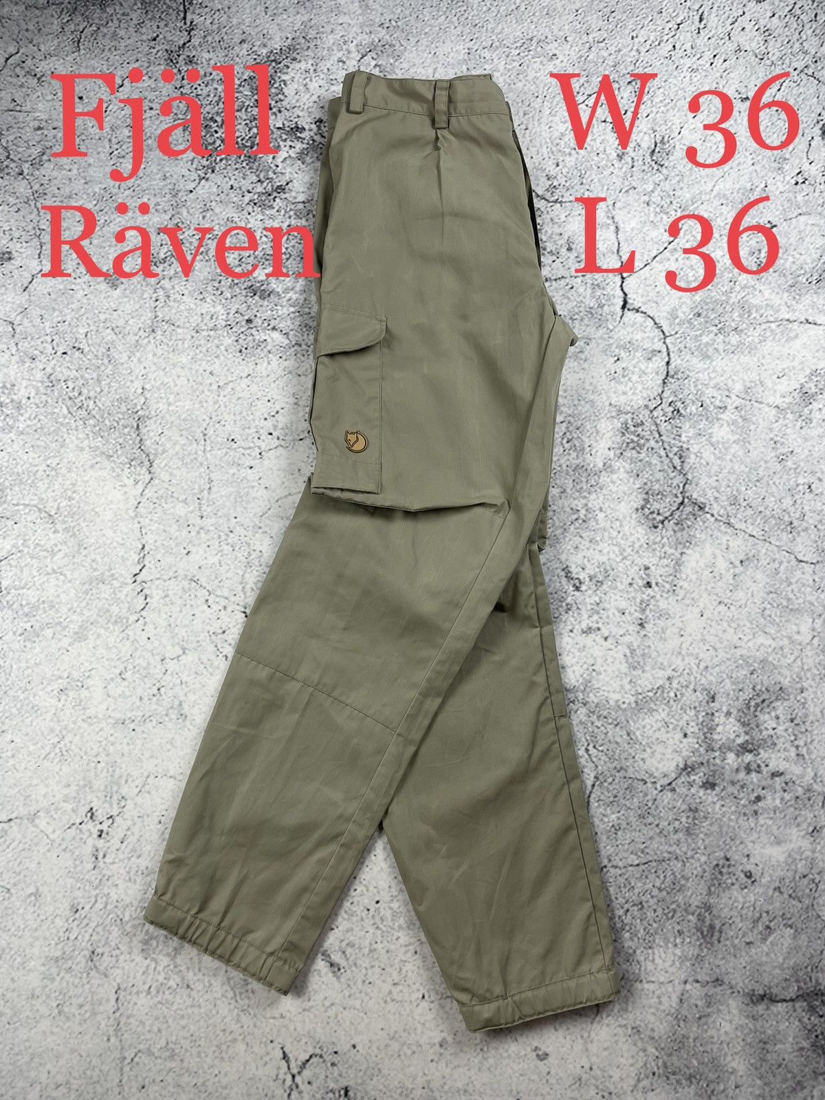 Fjallraven Fjällräven W36 L36 G-1000 Outdoor Pants Trekking Straight Size US 36 / EU 52 - 1 Thumbnail