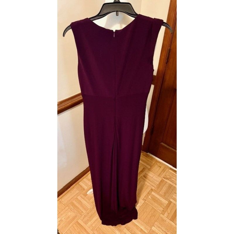 Vince Camuto Vince Camuto Plum Embellished Dress Cocktail Dress Size S / US 4 / IT 40 - 8 Thumbnail