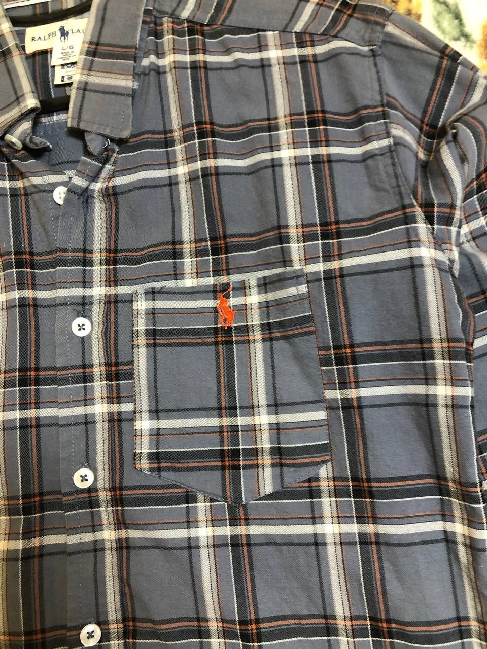 Polo Ralph Lauren Ralph Lauren Custom Fit button-down shirt Size US L / EU 52-54 / 3 - 8 Thumbnail
