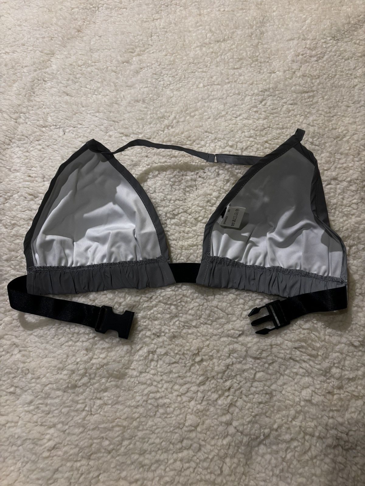 Other Grey Sports Bra & Jogger Set0408 Size 26" / US 2 / IT 38 - 3 Thumbnail