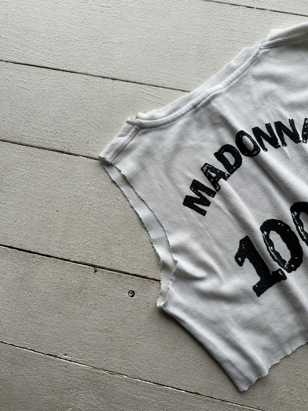 Vintage NJR🚨MADONNA 100,9 RARE BIG LOGO TOUR VINTAGE TANK TOP WMN Size S / US 4 / IT 40 - 2 Thumbnail