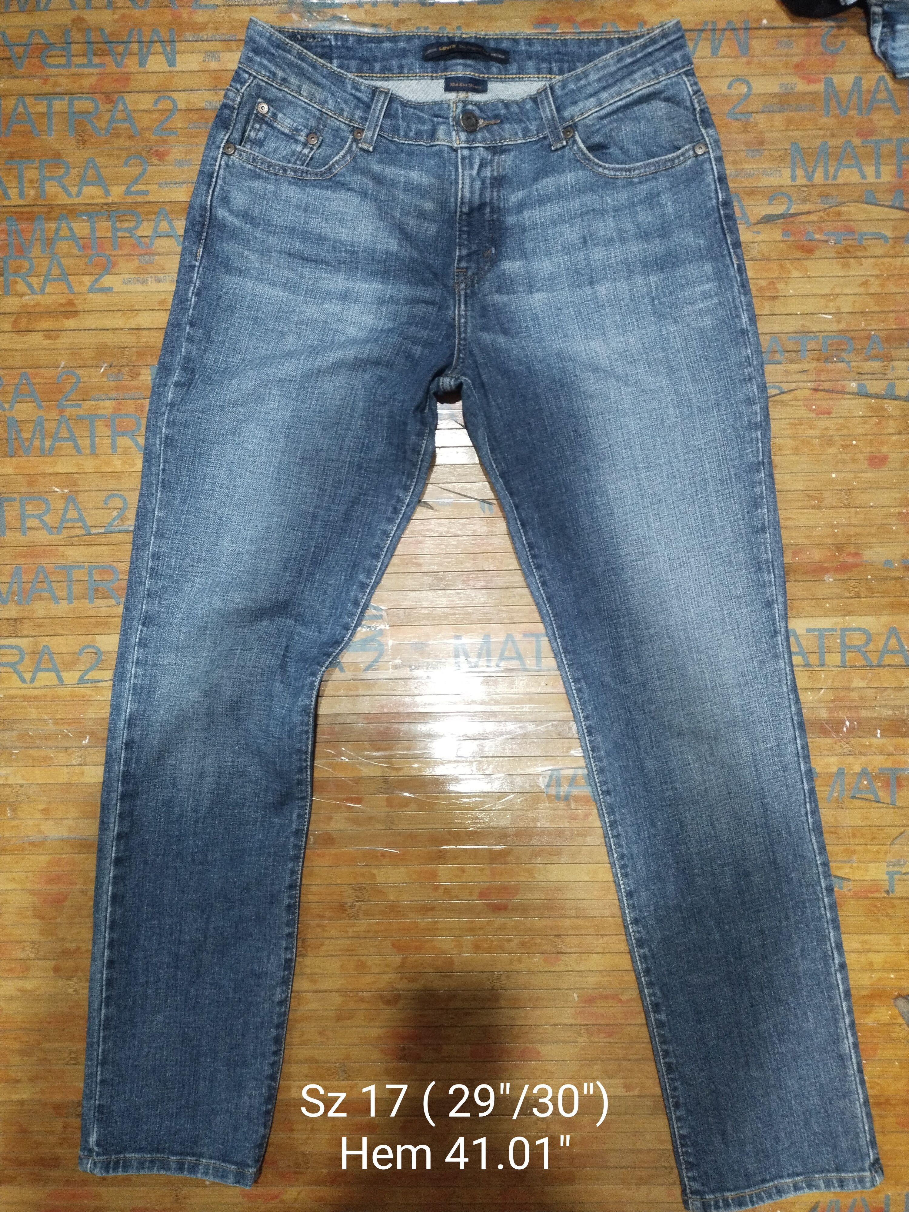 Levi's × Vintage Levis Women "Stretchabe" Mide Rise Skinny Sz 30" Size 30" / US 8 / IT 44 - 1 Thumbnail