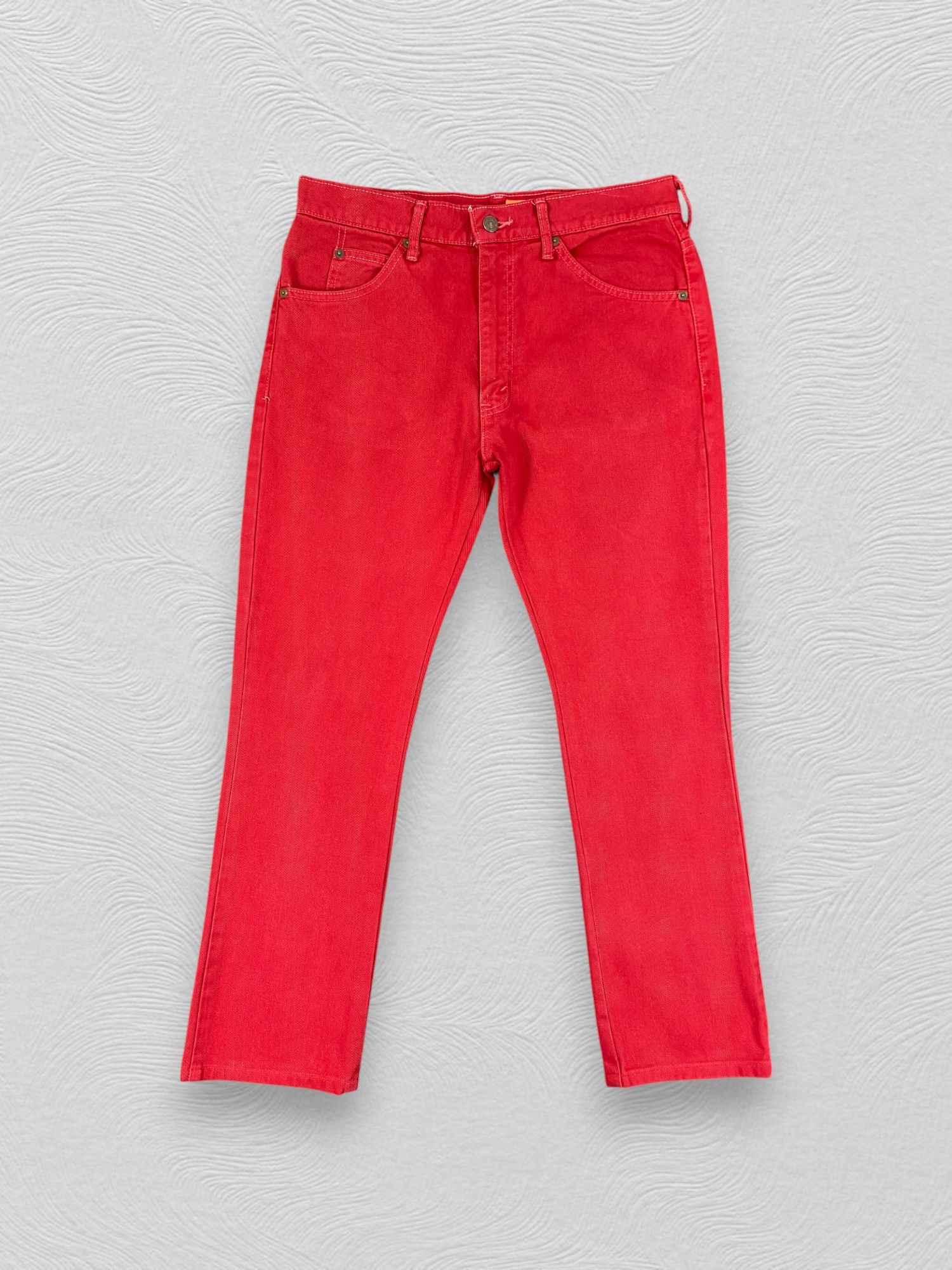 Red Vintage Levi's 517 Flare Bootcut 32x27 Denim -JN2423