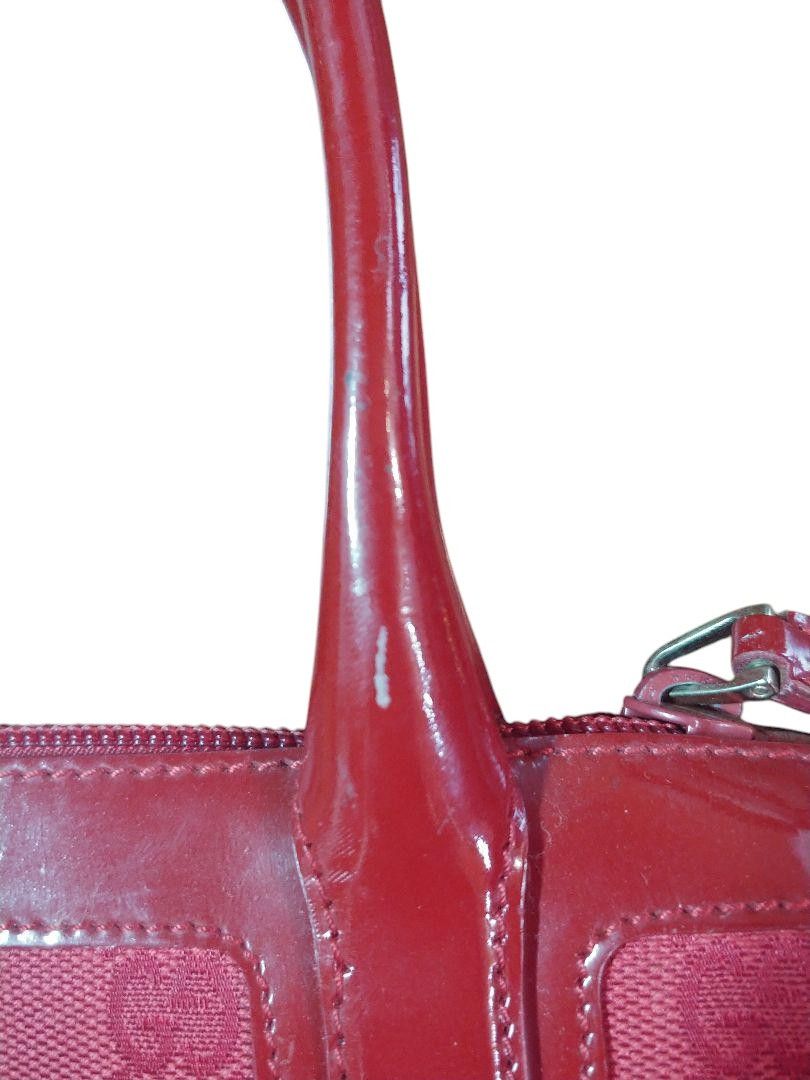 Gucci Gucci - Mini Tote Handbag Leather Small Pouch Red Size ONE SIZE - 5 Thumbnail