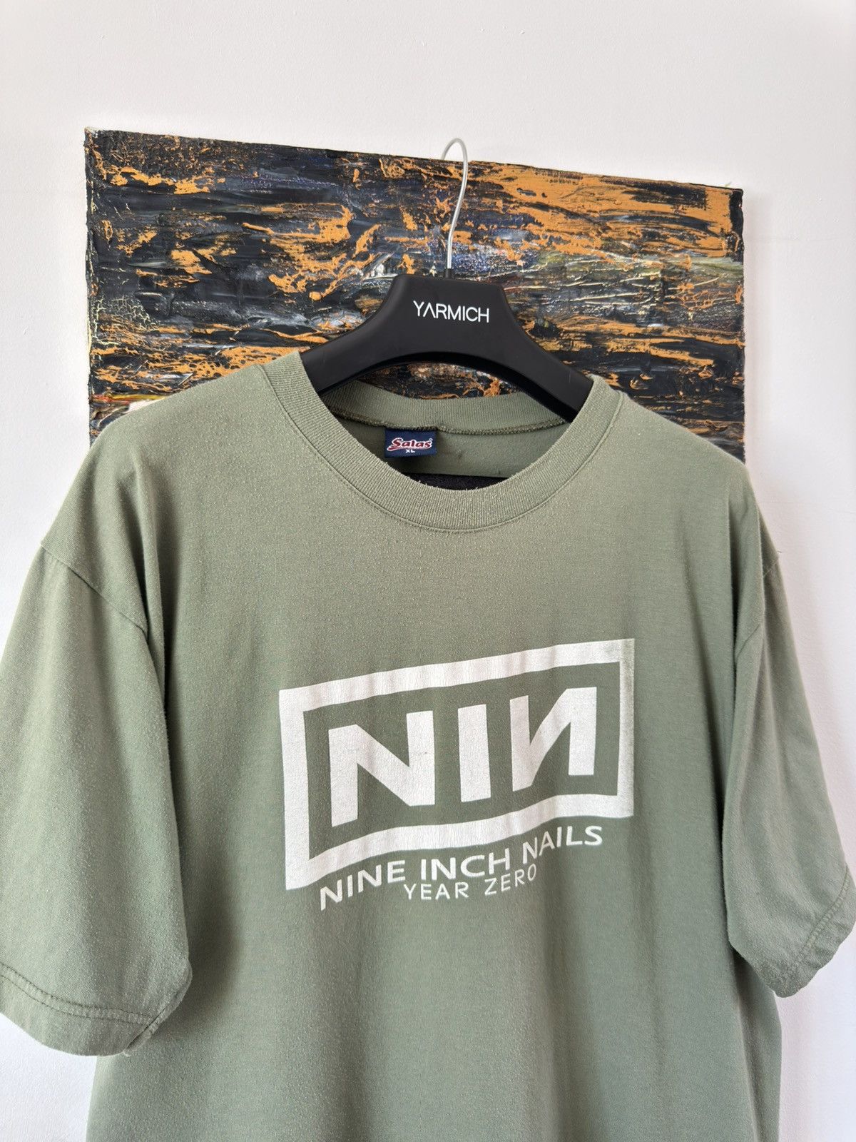 Band Tees Vintage 2006 Nine Inch Nails Year Zero Band Tee Size US L / EU 52-54 / 3 - 5 Thumbnail
