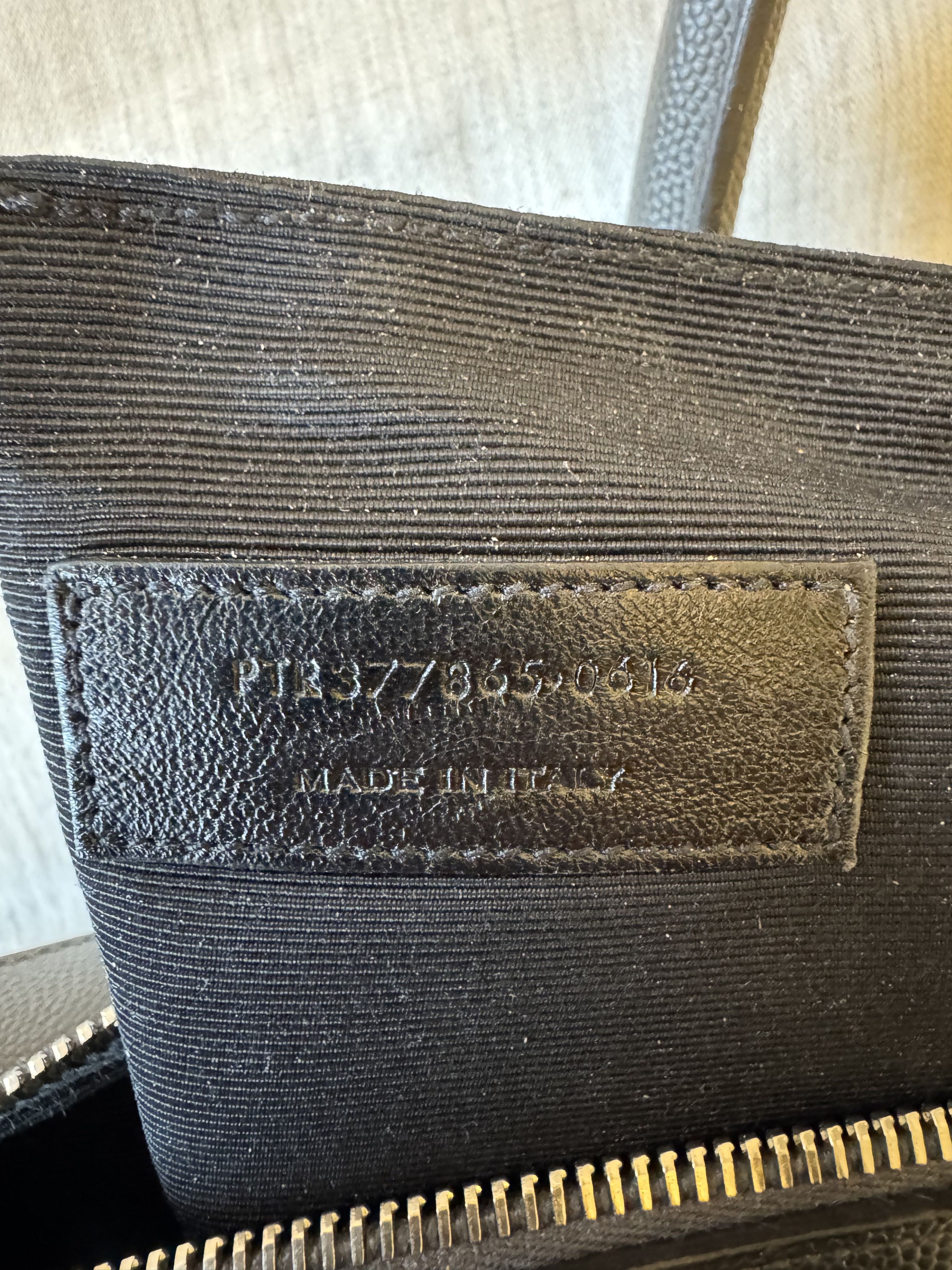 Saint Laurent Paris Saint Laurent Small Museum Briefcase in Grey Size ONE SIZE - 6 Thumbnail