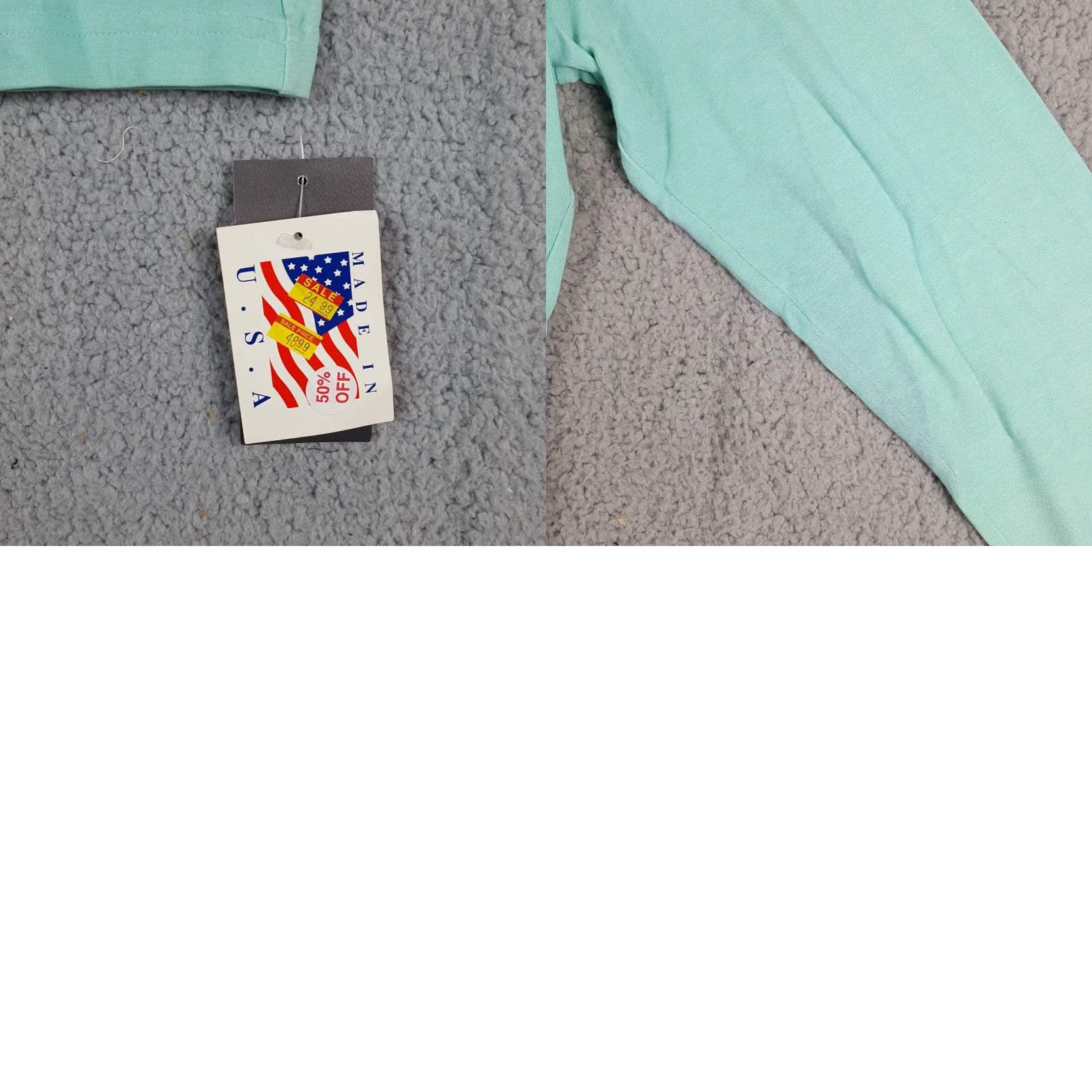 Vintage VINTAGE LBH Blouse Shirt Casual Long Sleeve Crew Lace Up 90s Blue Women's Small Size S Shirt Women Size S / US 4 / IT 40 - 8 Thumbnail