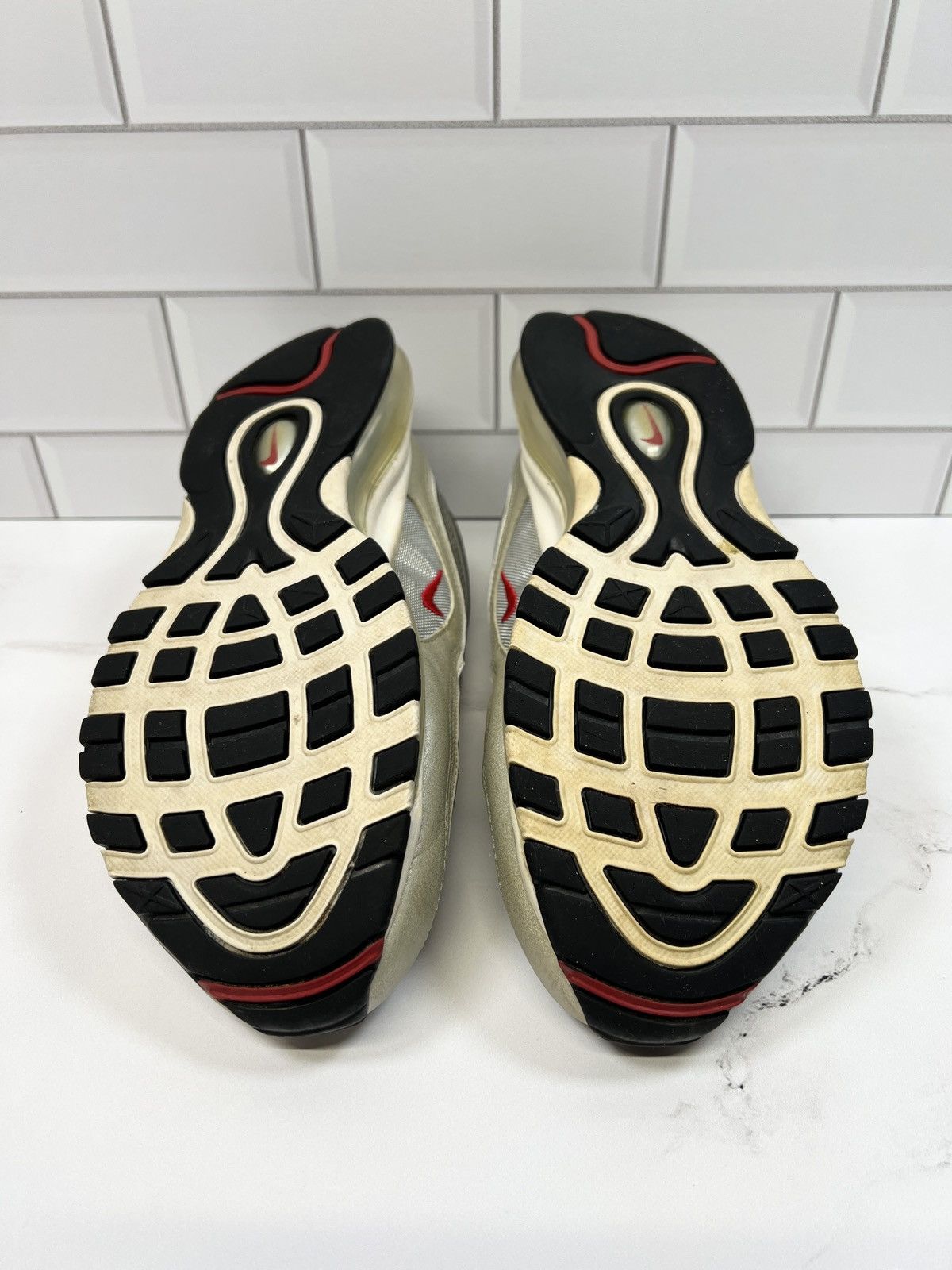 Nike Nike Air Max 97 97s Silver Bullet Bullets Men 2017 Size US 10.5 / EU 43-44 - 4 Thumbnail