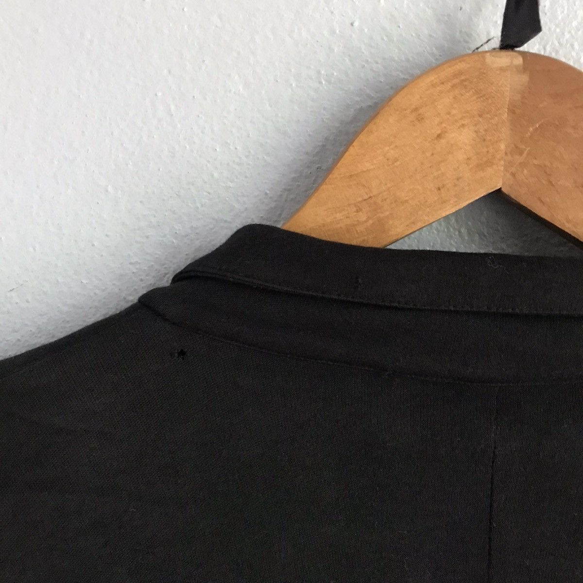Designer × Kansai Yamamoto × Yohji Yamamoto Vintage yamamoto kansai cardigan button black stretch coat Size M / US 6-8 / IT 42-44 - 6 Thumbnail