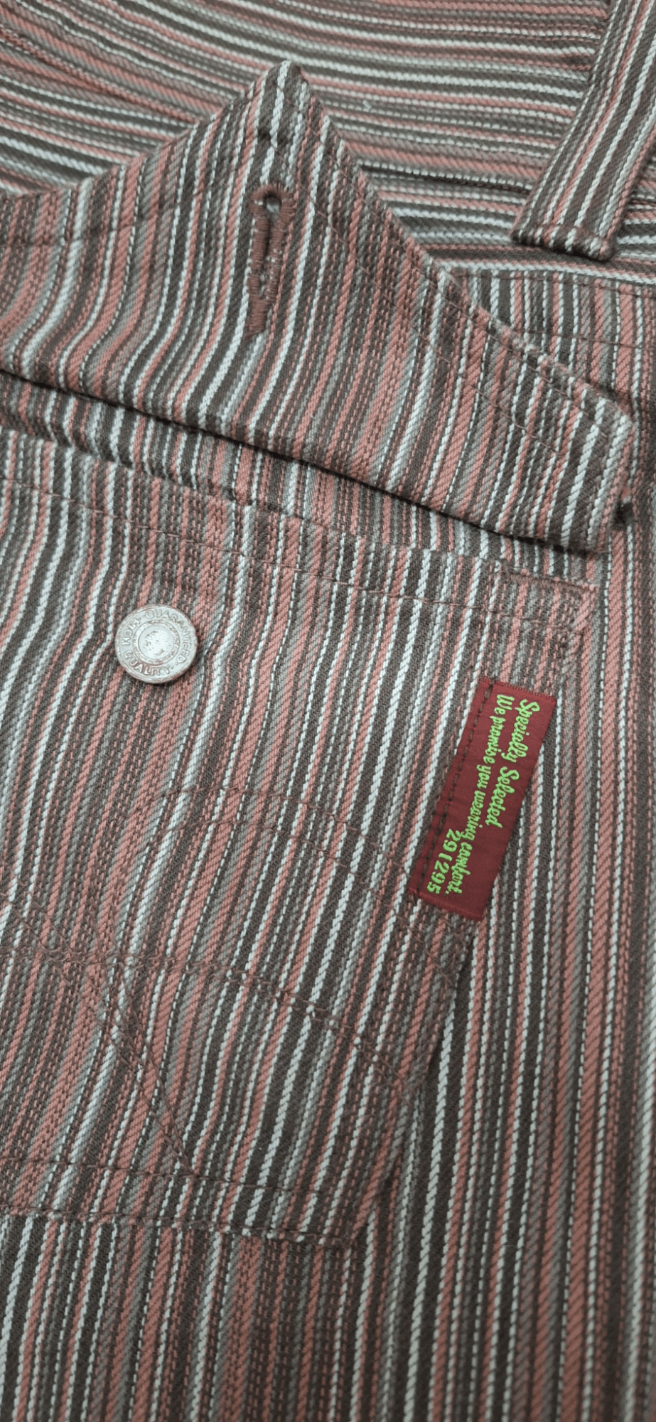20471120 × 5351 POUR LES HOMMES × Japanese Brand Vintage 291295 Homme Pinstripe Baggy Pants Size US 32 / EU 48 - 10 Thumbnail