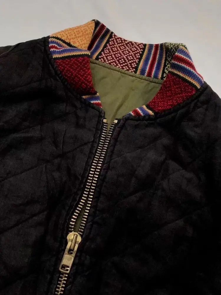 Yohji Yamamoto Yohji Yamamoto Pour Homme 93SS Runway Cotton Filled Bomber- Size US M / EU 48-50 / 2 - 6 Thumbnail