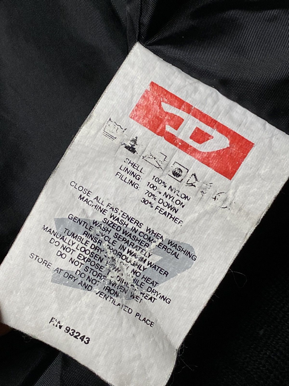Diesel Vintage DIESEL Industry Jacket with Down Liner Size L Black Size US L / EU 52-54 / 3 - 18 Thumbnail