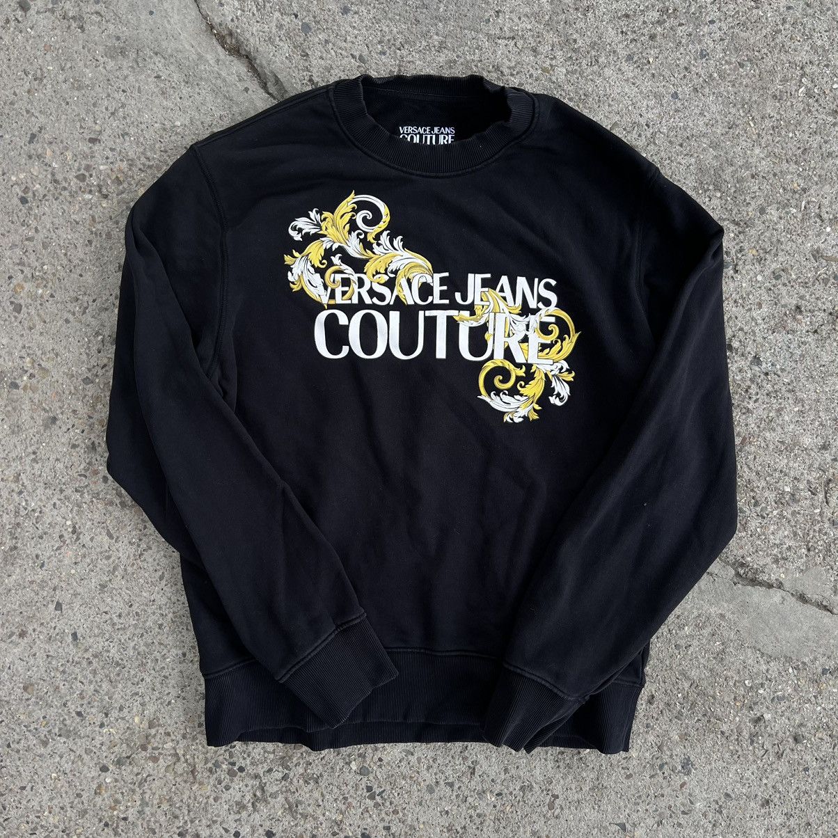 Versace Jeans Couture Versace Jeans Couture Over Print Sweatshirt Size US L / EU 52-54 / 3 - 1 Thumbnail