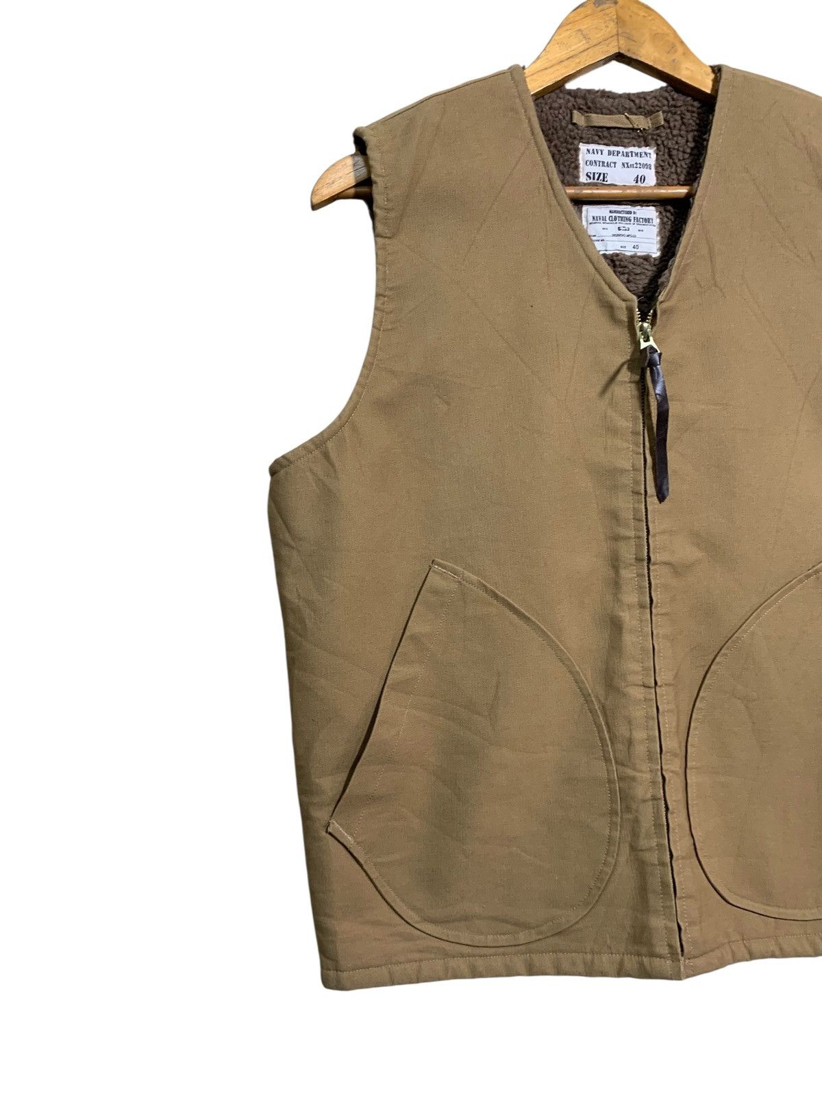 Buzz Rickson's 🔥USN DECK VEST JACKETS Size US M / EU 48-50 / 2 - 2 Thumbnail