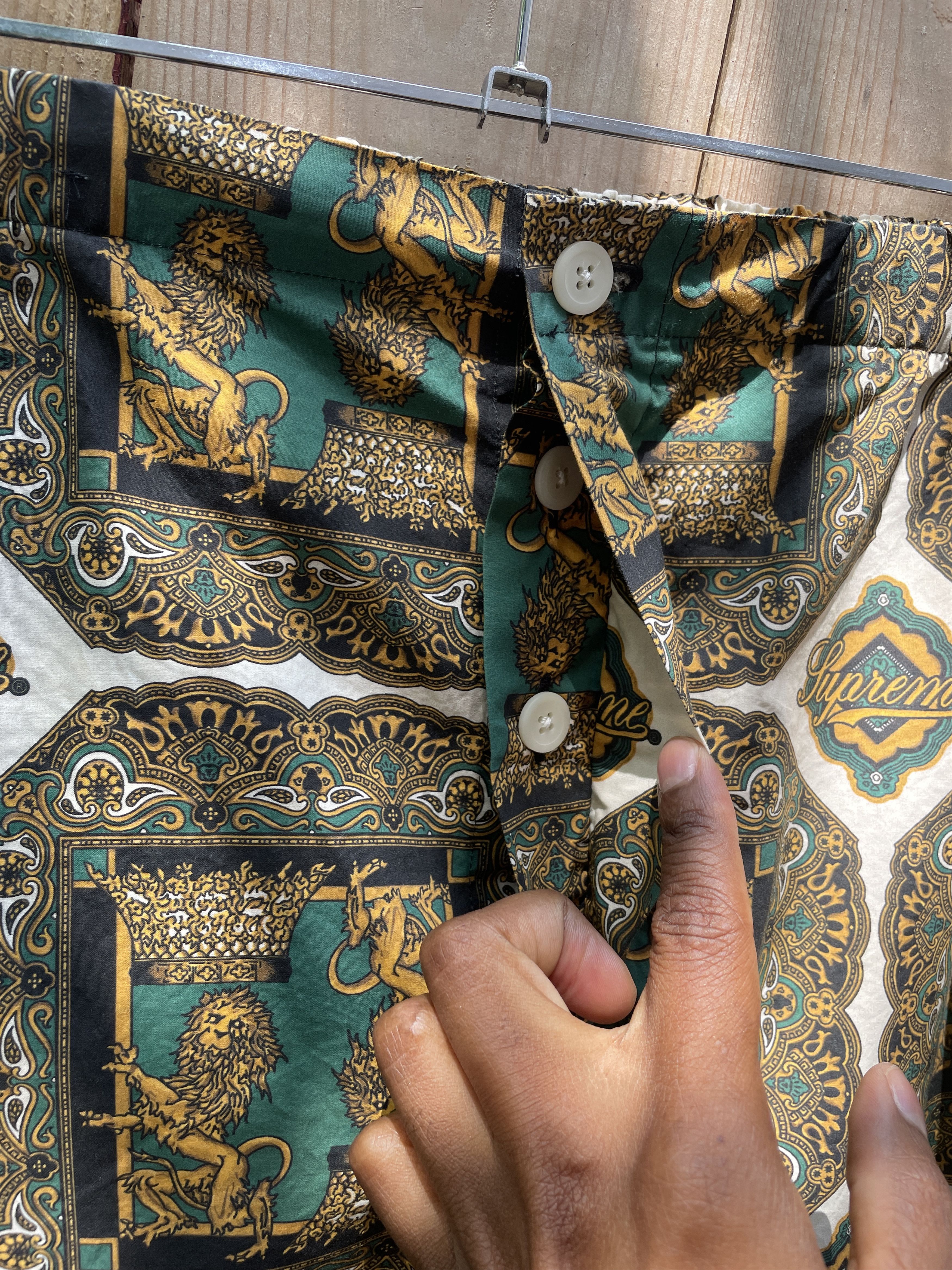 Supreme Supreme All Over Print Royal Lounge Pants Size US 32 / EU 48 - 2 Thumbnail