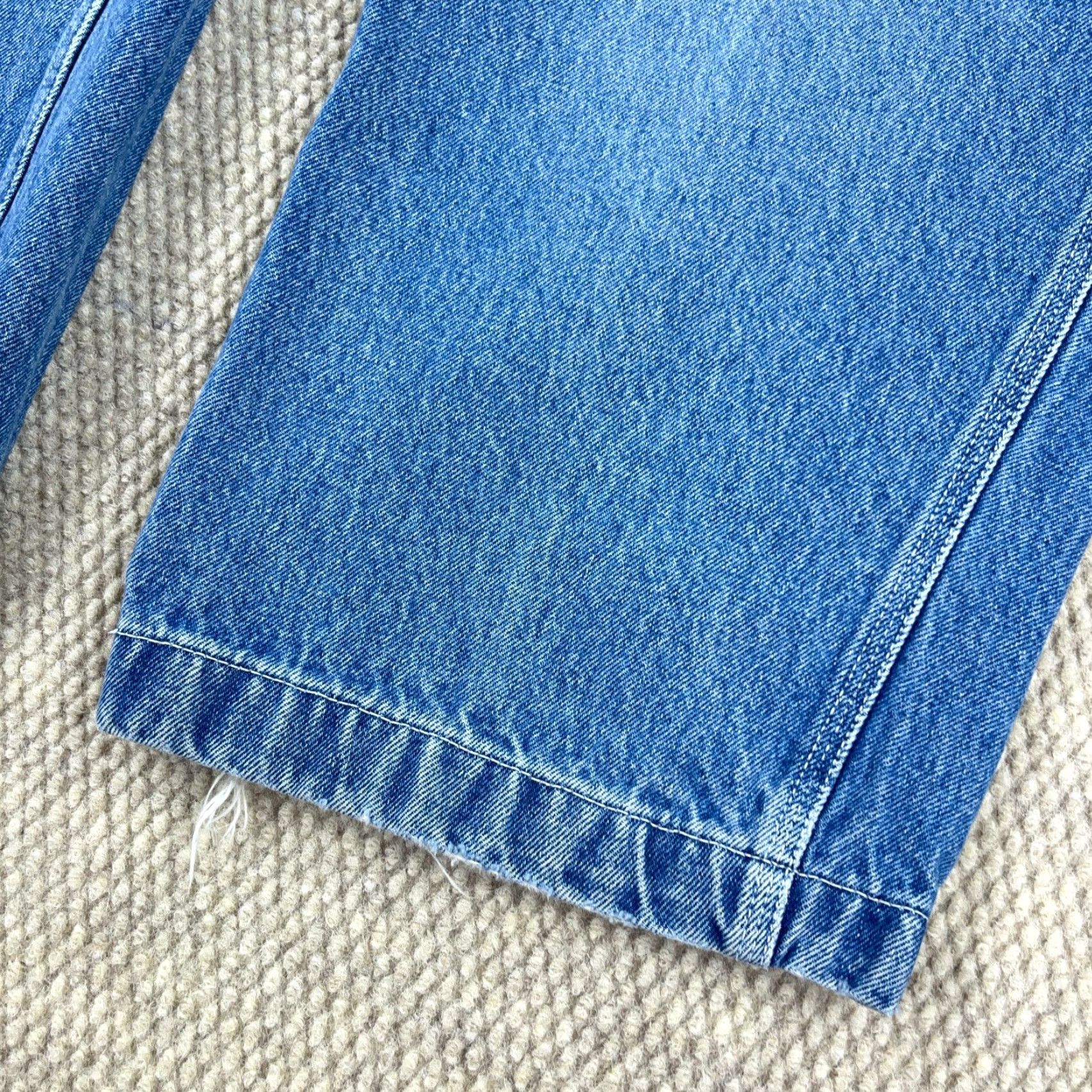 Vintage VINTAGE No Boundaries Jeans Men 34x29 Carpenter Baggy Y2K Skate Grunge Wide Leg Jeans Mens Blue 34 Relaxed 5-Pocket Denim Cotton Shirt? Size US 34 / EU 50 - 5 Thumbnail