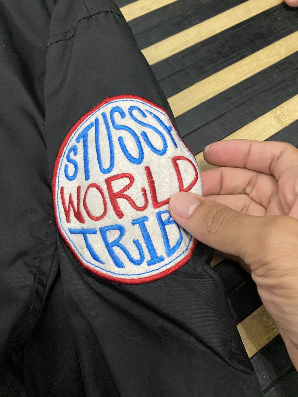 Stussy Stussy World Tribe Black Coach Jacket Spell Out Size US L / EU 52-54 / 3 - 4 Thumbnail
