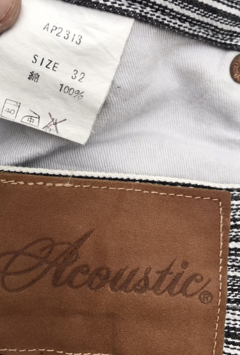 Japanese Brand Japanese Brand Acoustic Stripe Casual Pants Made in Japan Size US 32 / EU 48 - 7 Thumbnail