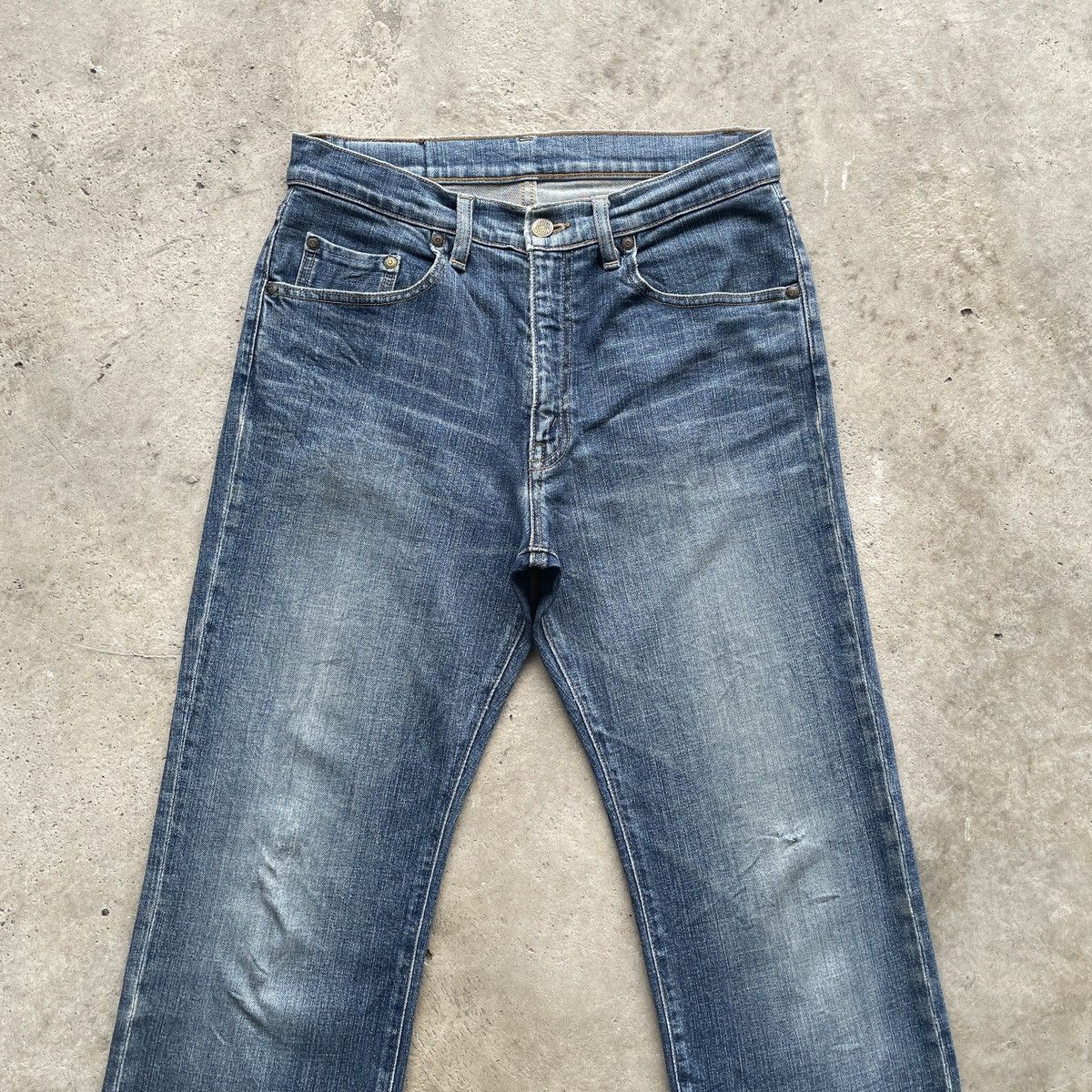 Big John × Japanese Brand × Jean W30x30💥 Vintage Big John Faded Jeans Denim Pants Japan Size US 30 / EU 46 - 3 Thumbnail