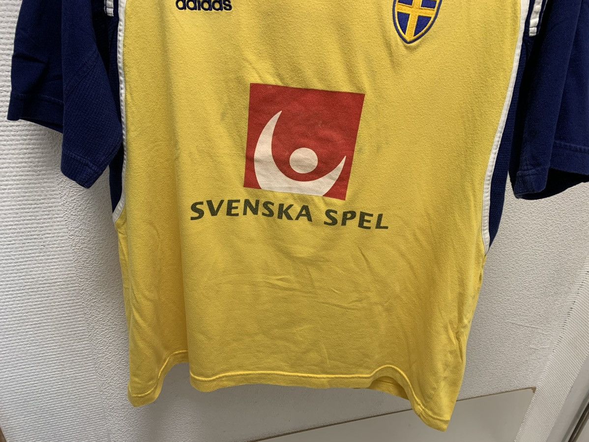 Adidas Adidas vintage soccer jersey Sweden svenska spel L as Size US L / EU 52-54 / 3 - 3 Thumbnail