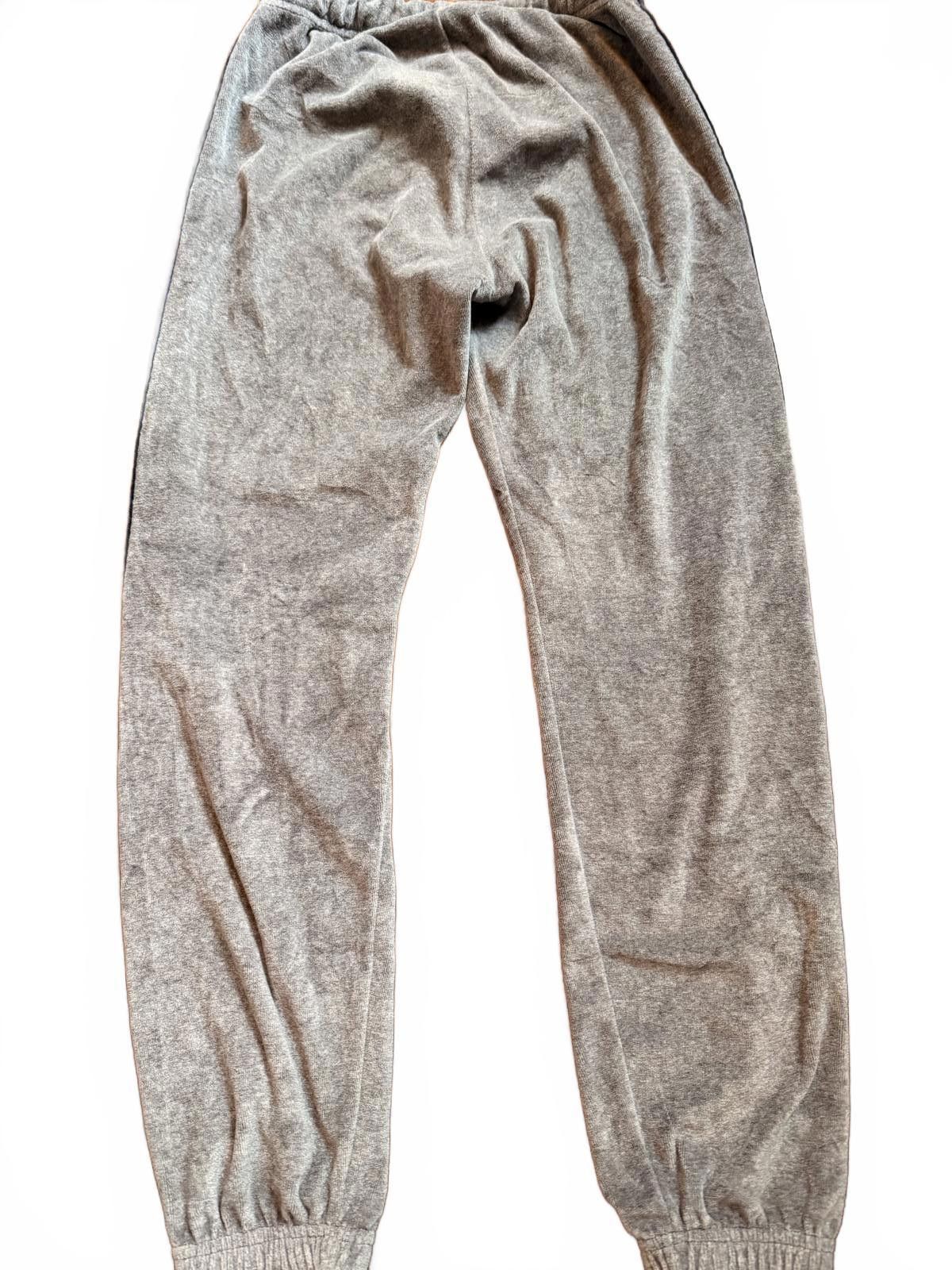 Aviator Nation Aviator Nation Classic Velvet Stripe Joggers Charcoal Large Size ONE SIZE - 5 Thumbnail