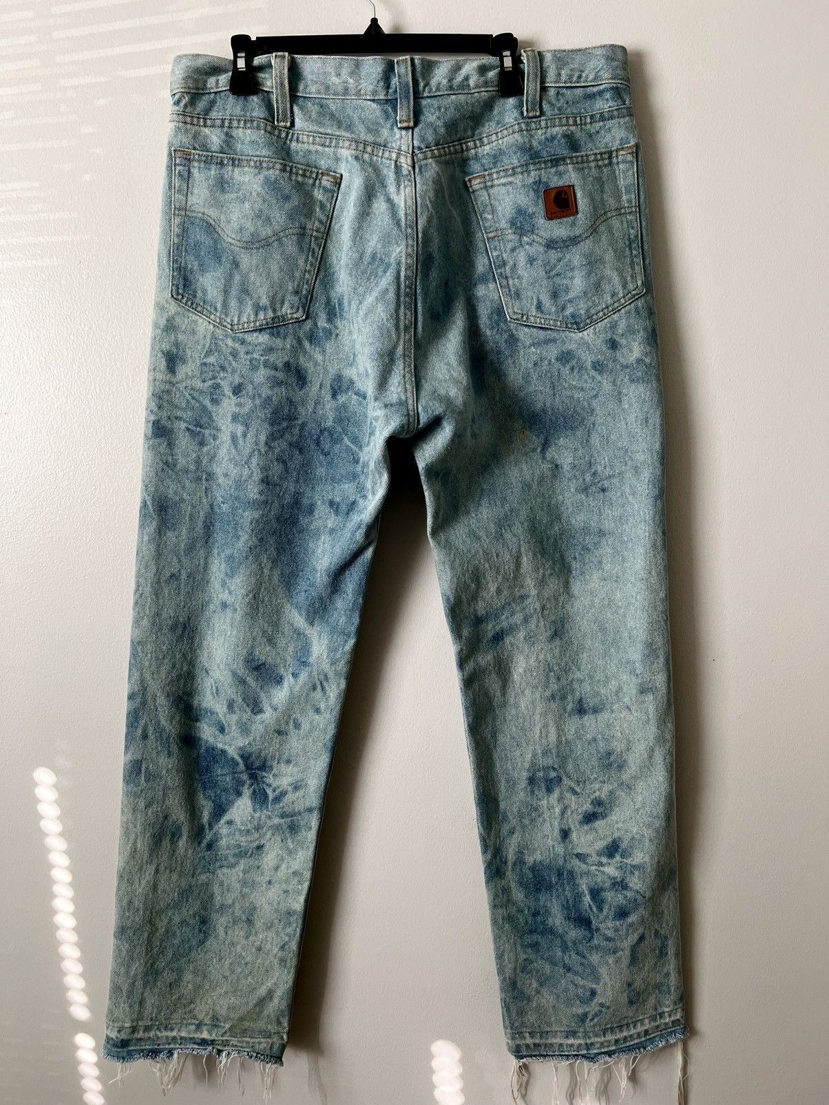 Carhartt × Vintage Vintage Carhartt Acid Wash Denim Size US 38 / EU 54 - 2 Thumbnail