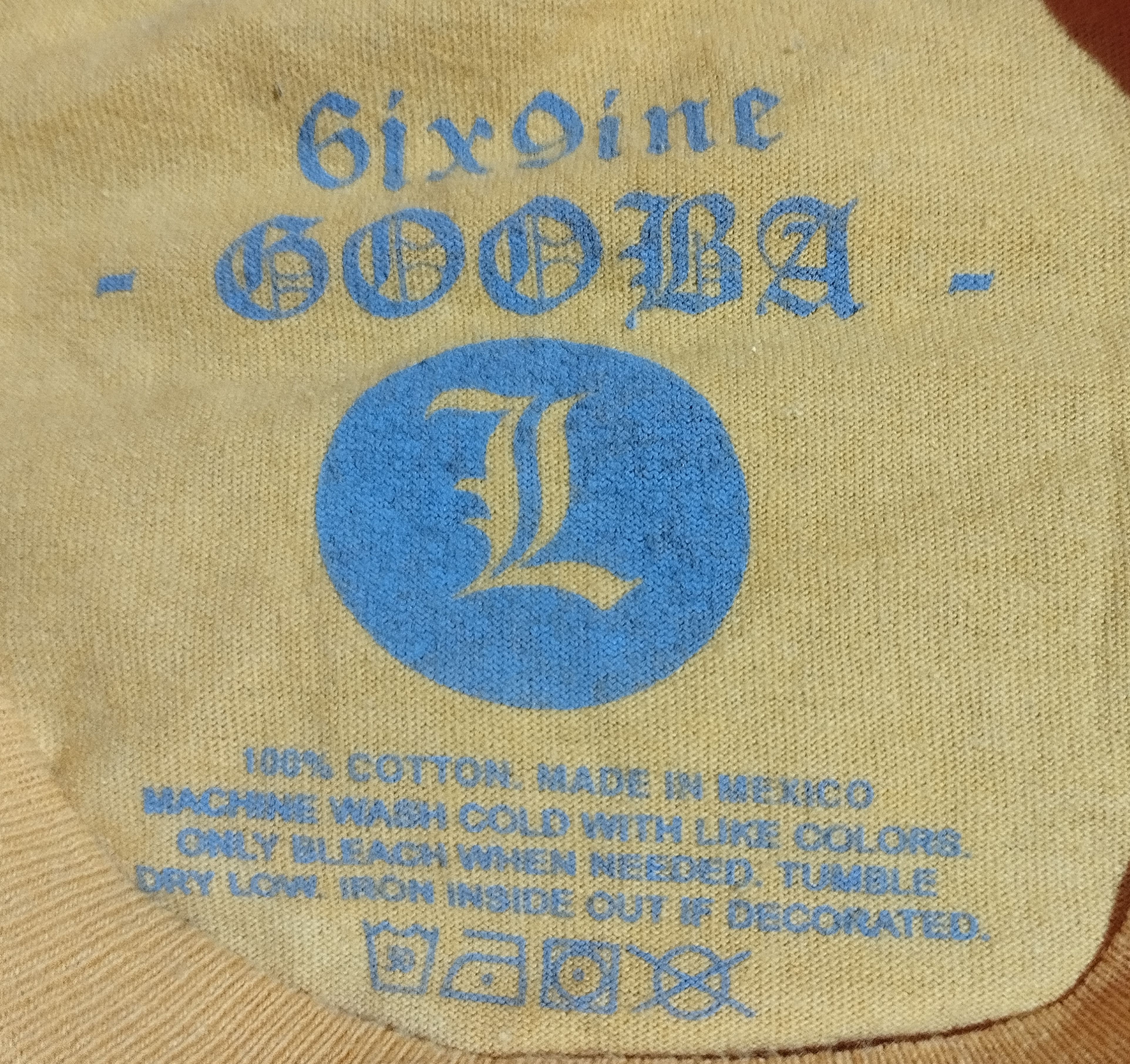 Rap Tees 6ix9ine GOOBA TEE Size US L / EU 52-54 / 3 - 3 Thumbnail