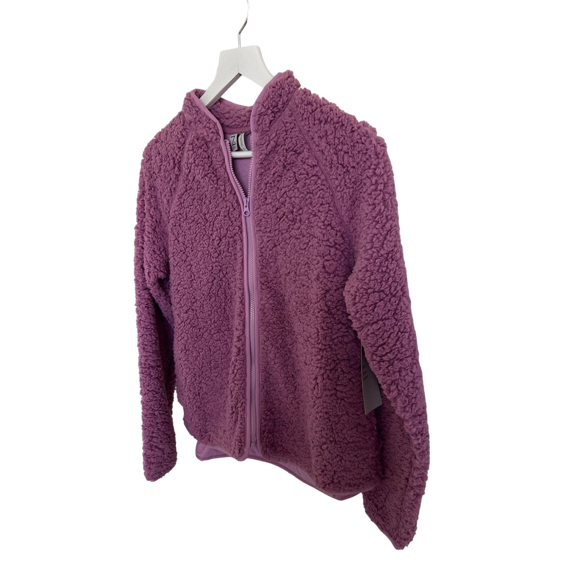 Other Z By Zella Pink Faux Shearling Zip Front Jacket Size S / US 4 / IT 40 - 4 Thumbnail