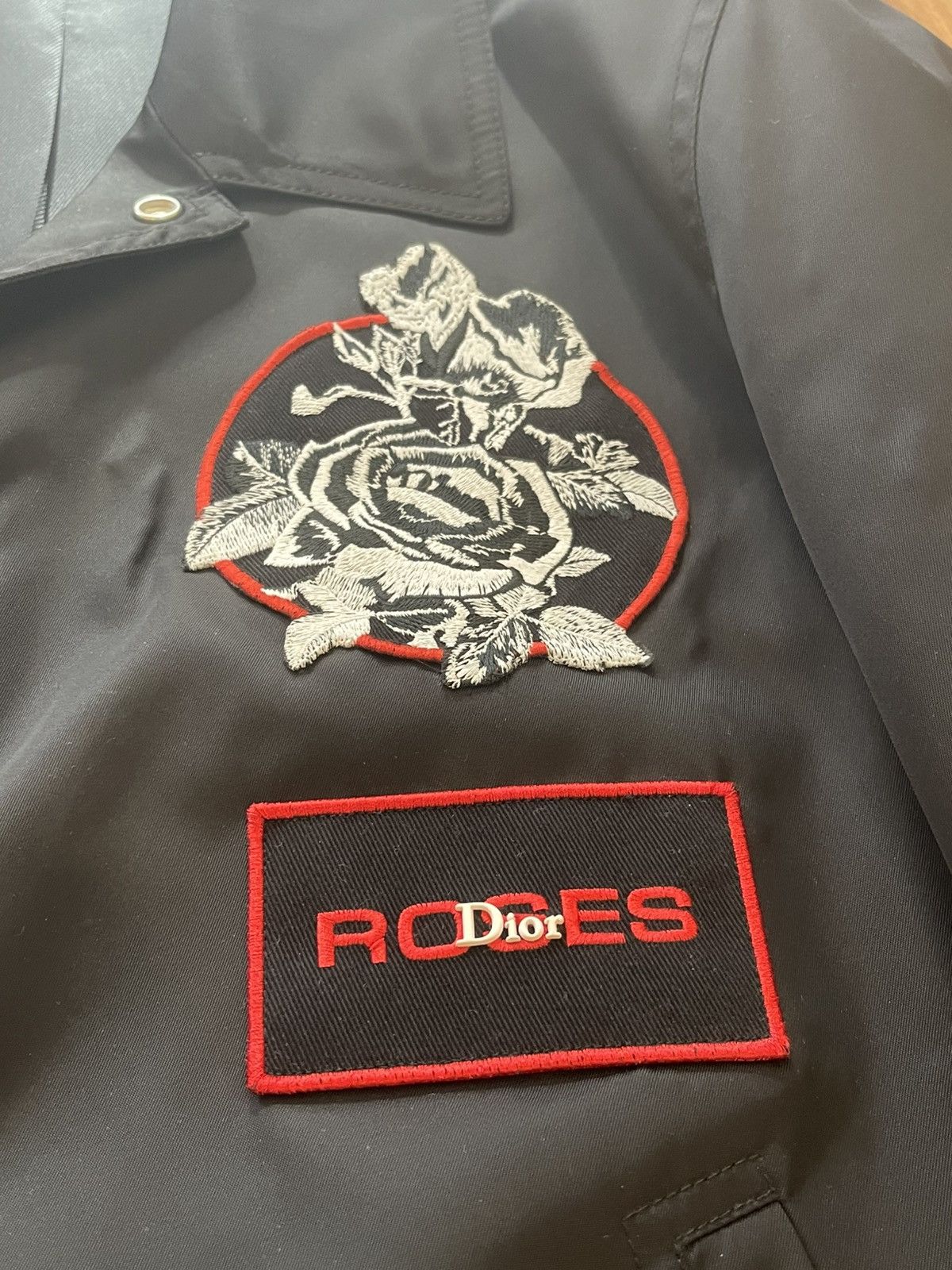 Dior Dior Homme roses coach bomber jacket sz50 KVA Hedi Size US M / EU 48-50 / 2 - 2 Thumbnail