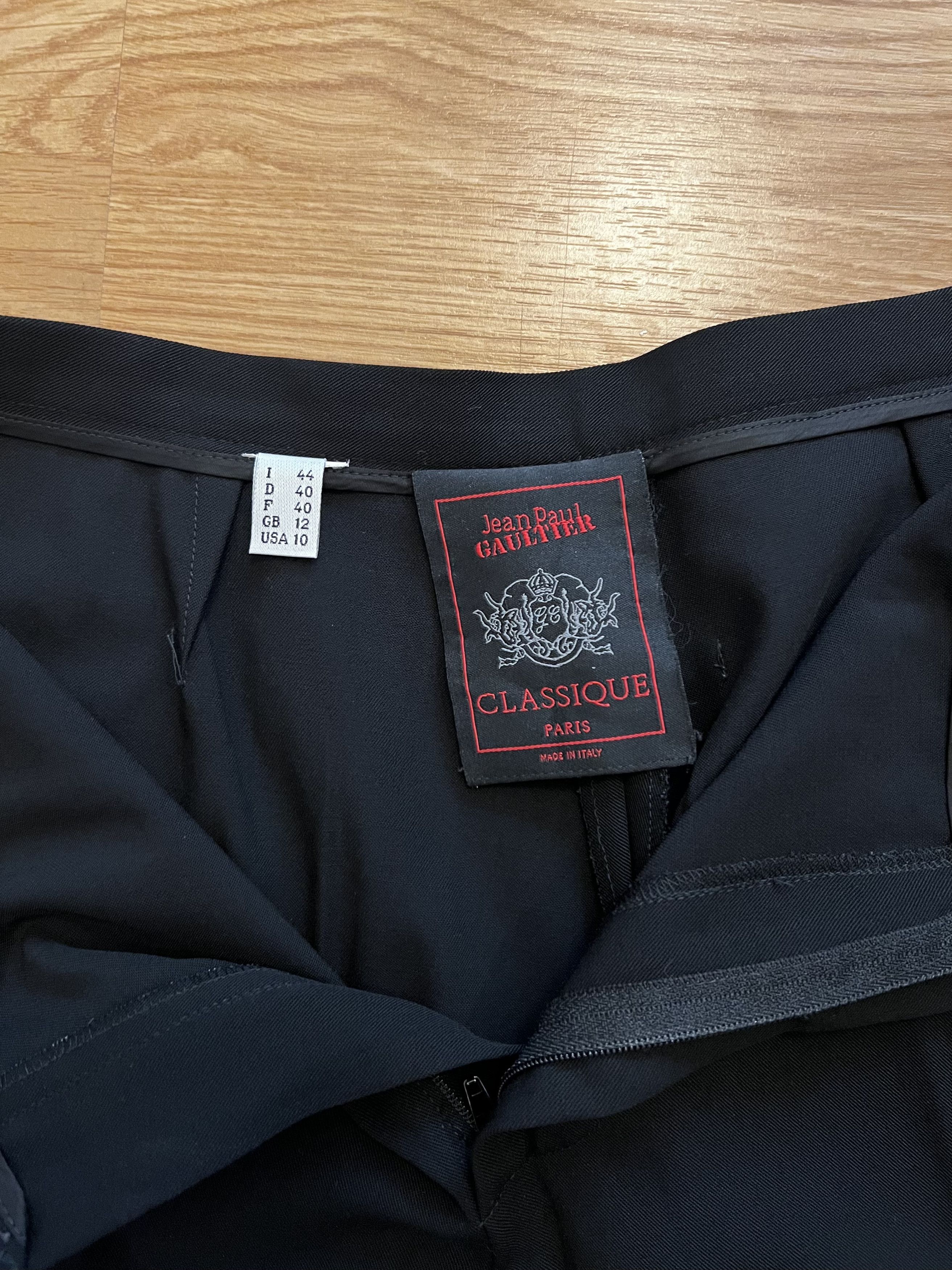 Jean Paul Gaultier Jean Paul Gaultier Trousers Size 44 Size 30" / US 8 / IT 44 - 5 Thumbnail