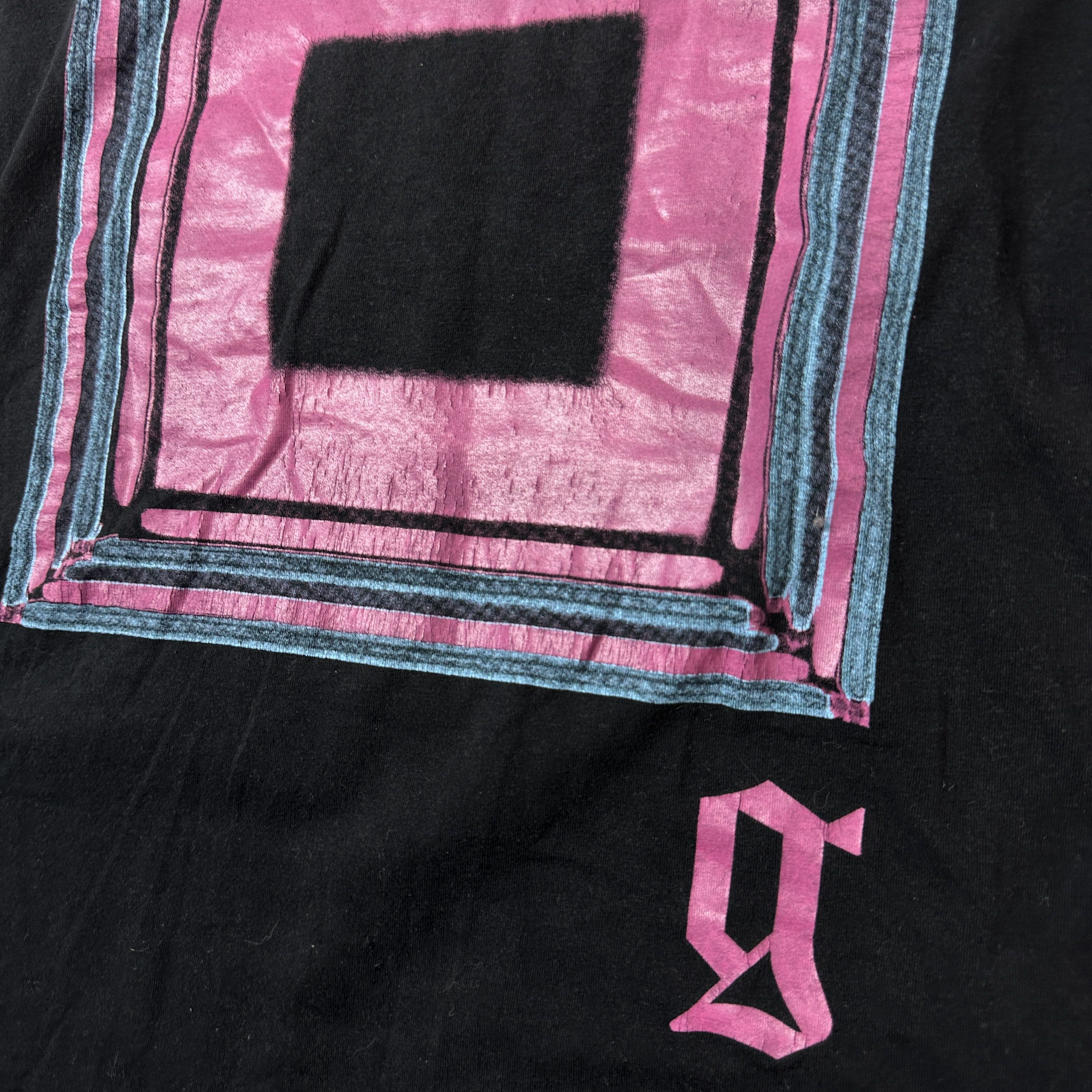 John Galliano Vintage Streetwear Printed John Galliano Fitted T-shirt Y2K Size US S / EU 44-46 / 1 - 3 Thumbnail