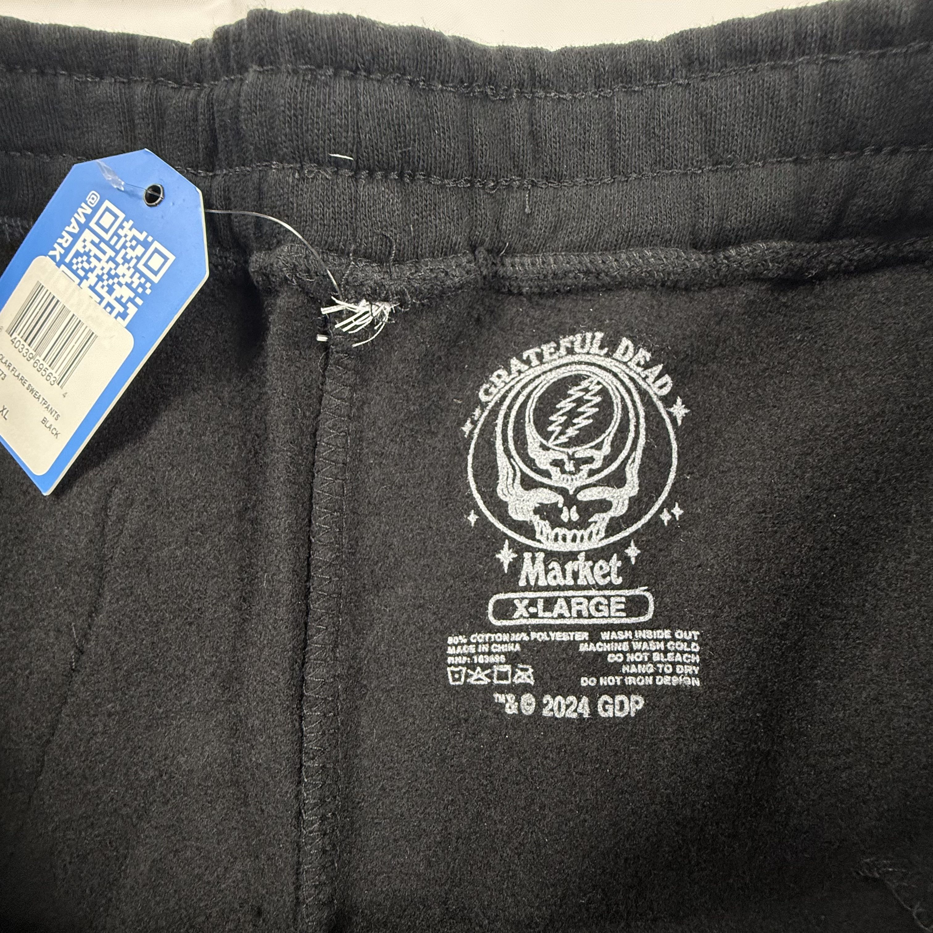 Grateful Dead Grateful Dead Market Graphic Sweatpants Joggers XL Size US 40 / EU 56 - 4 Thumbnail